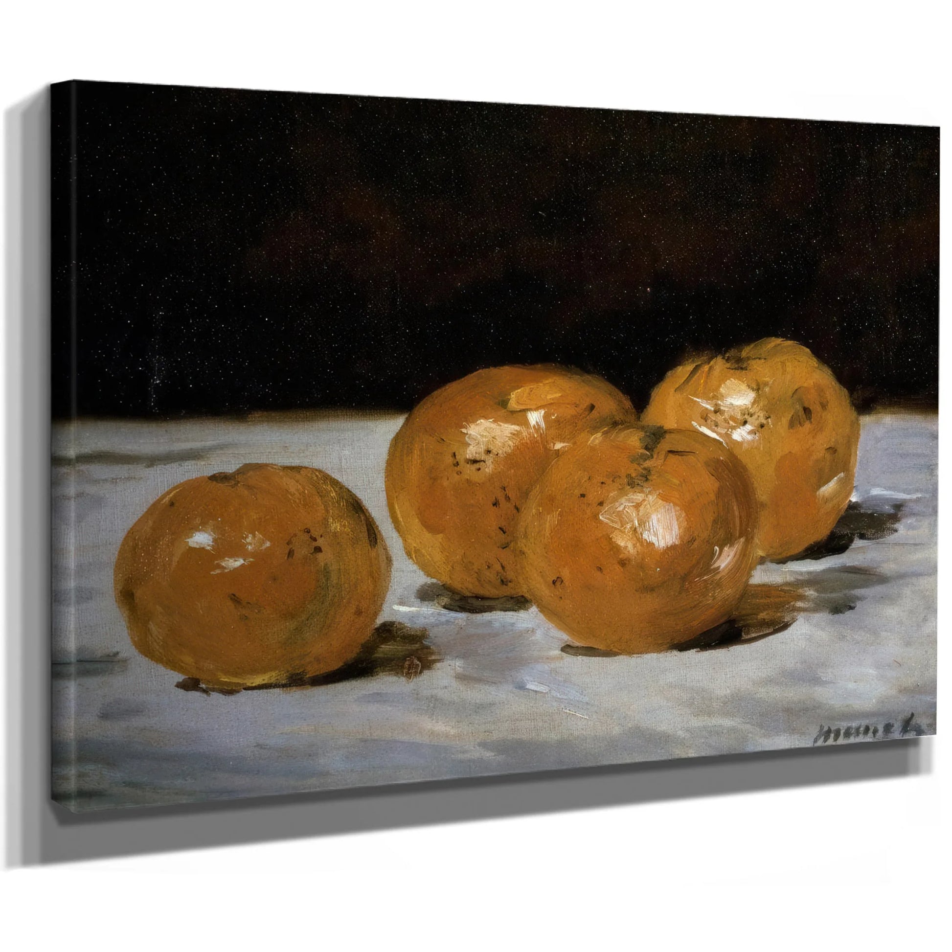 Four Mandarin Oranges By Edouard Manet Fine Art Print