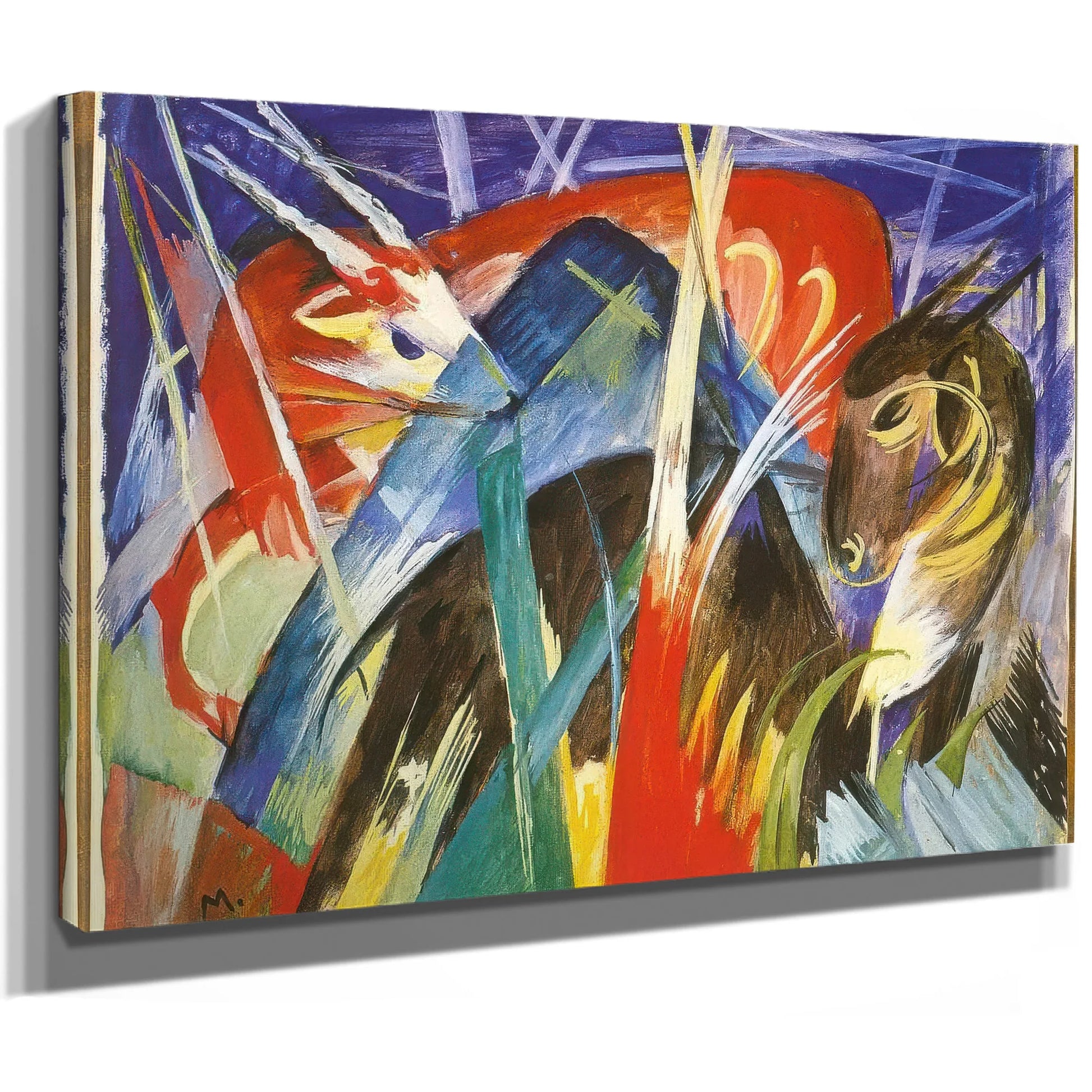Fairy Animals I By Franz Marc Fine Art Print