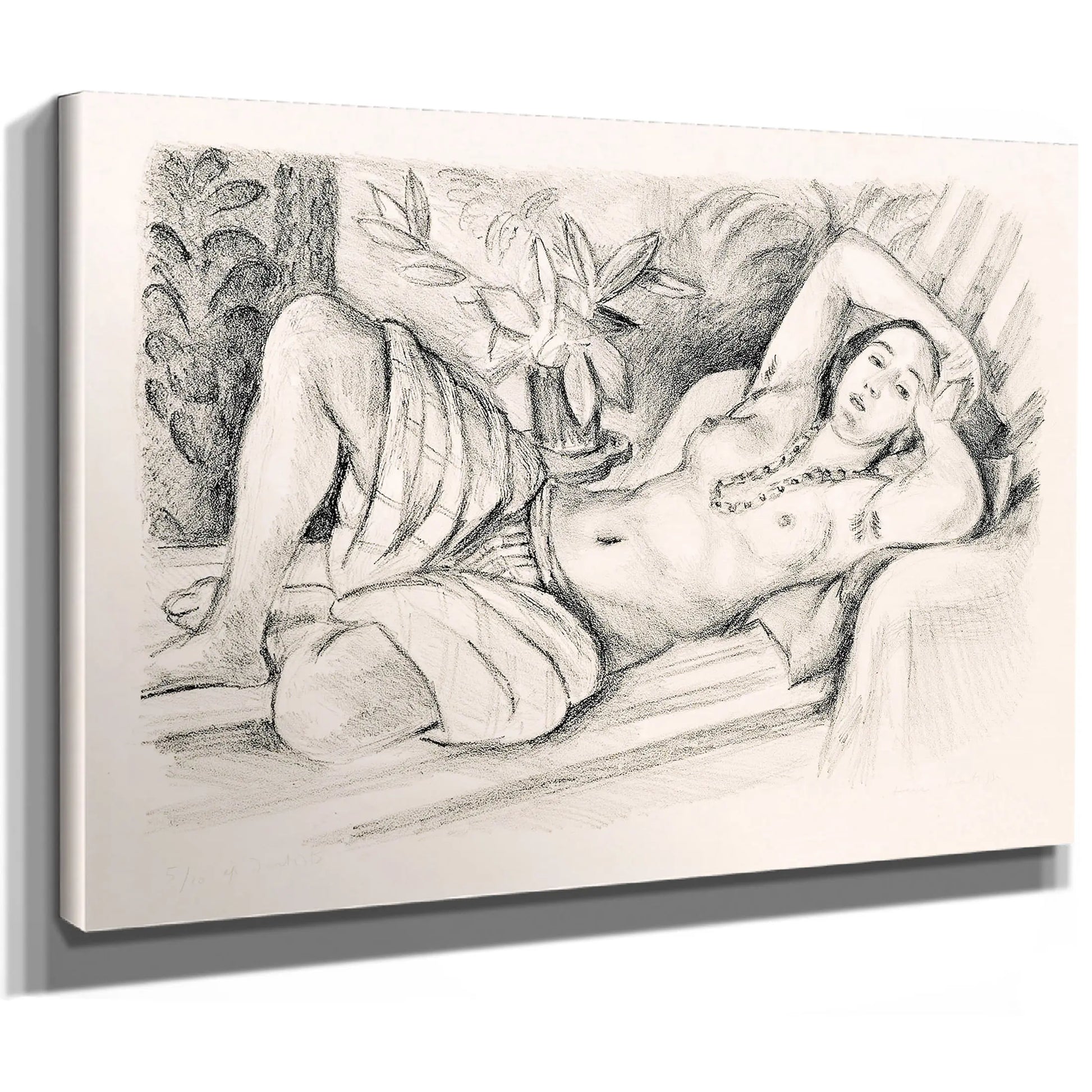 Odalisque Au Magnolia by Henri Matisse
