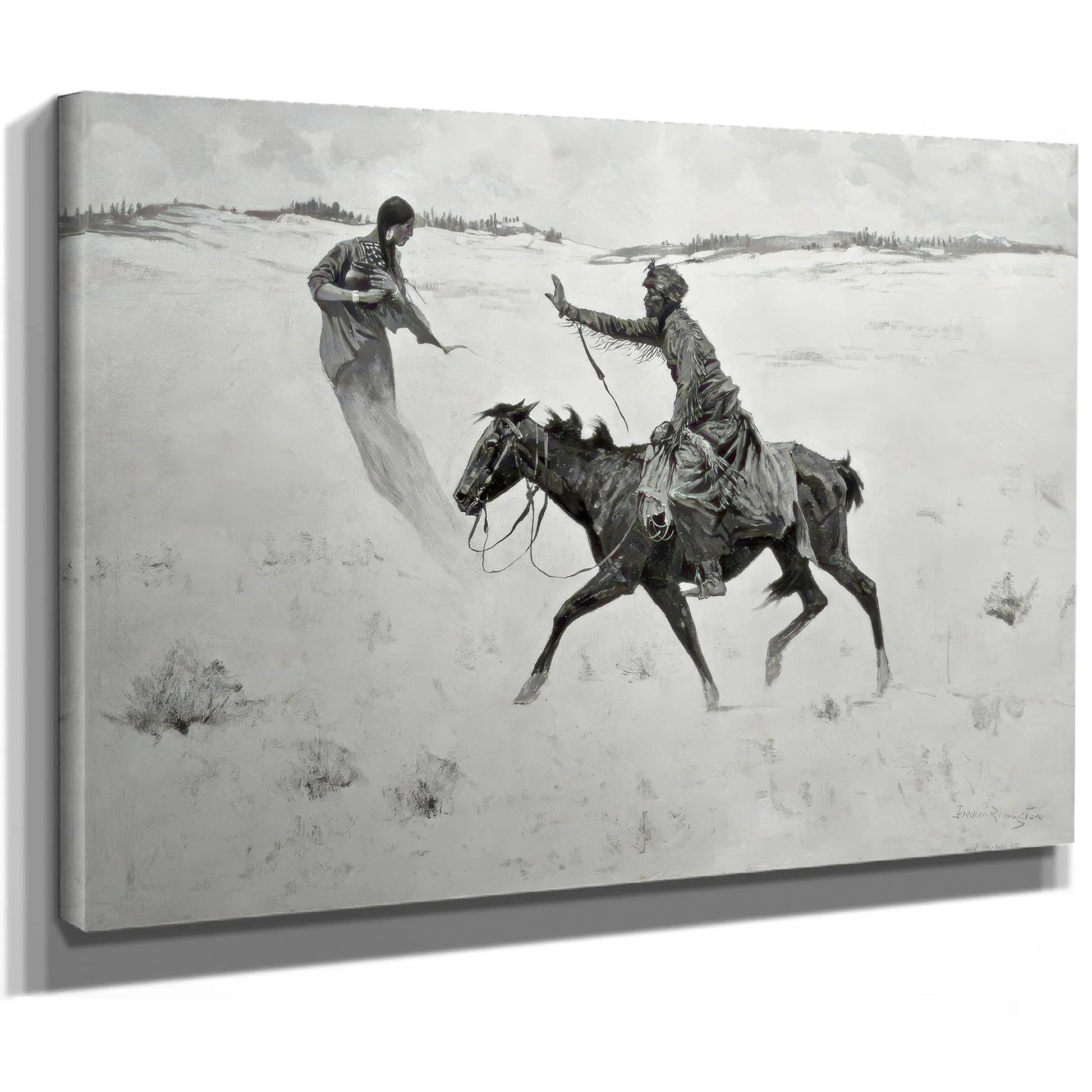 How Order No  Went Through Or The Vision by Frederic Remington