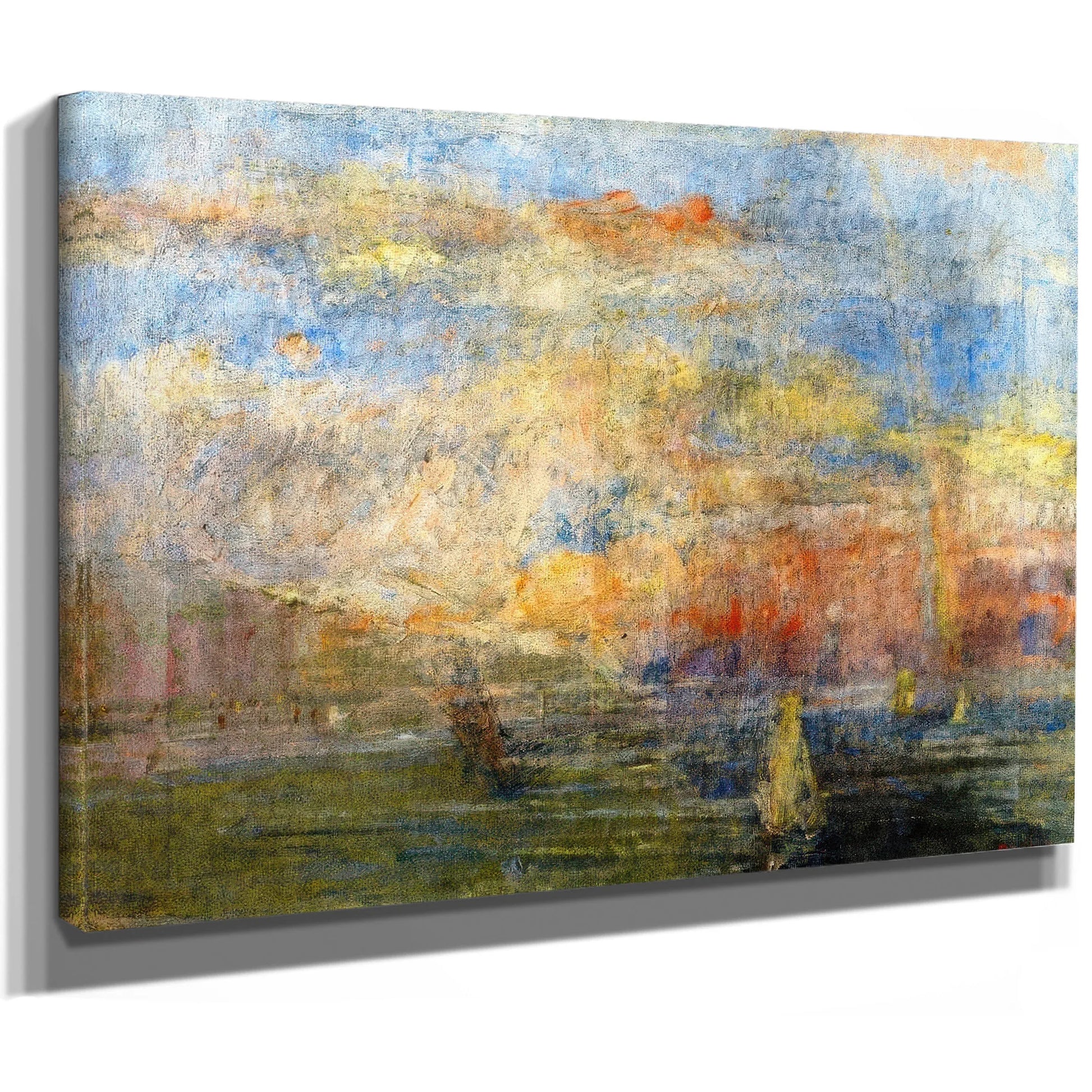 The Rainbow By James Ensor Fine Art Print