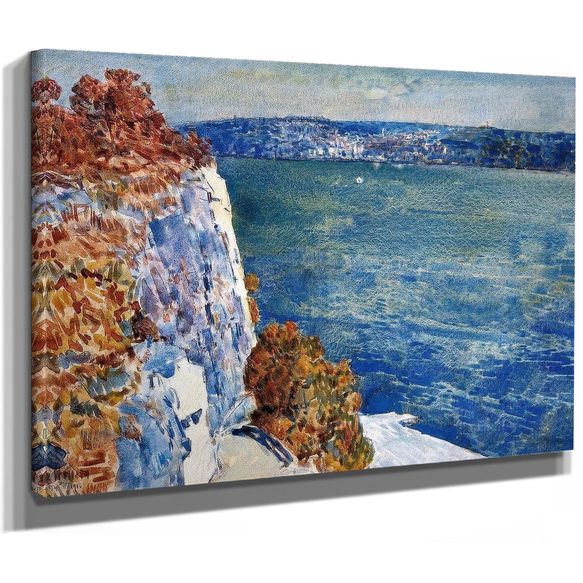 Yonkers From The Palisades By Childe Hassam Fine Art Print