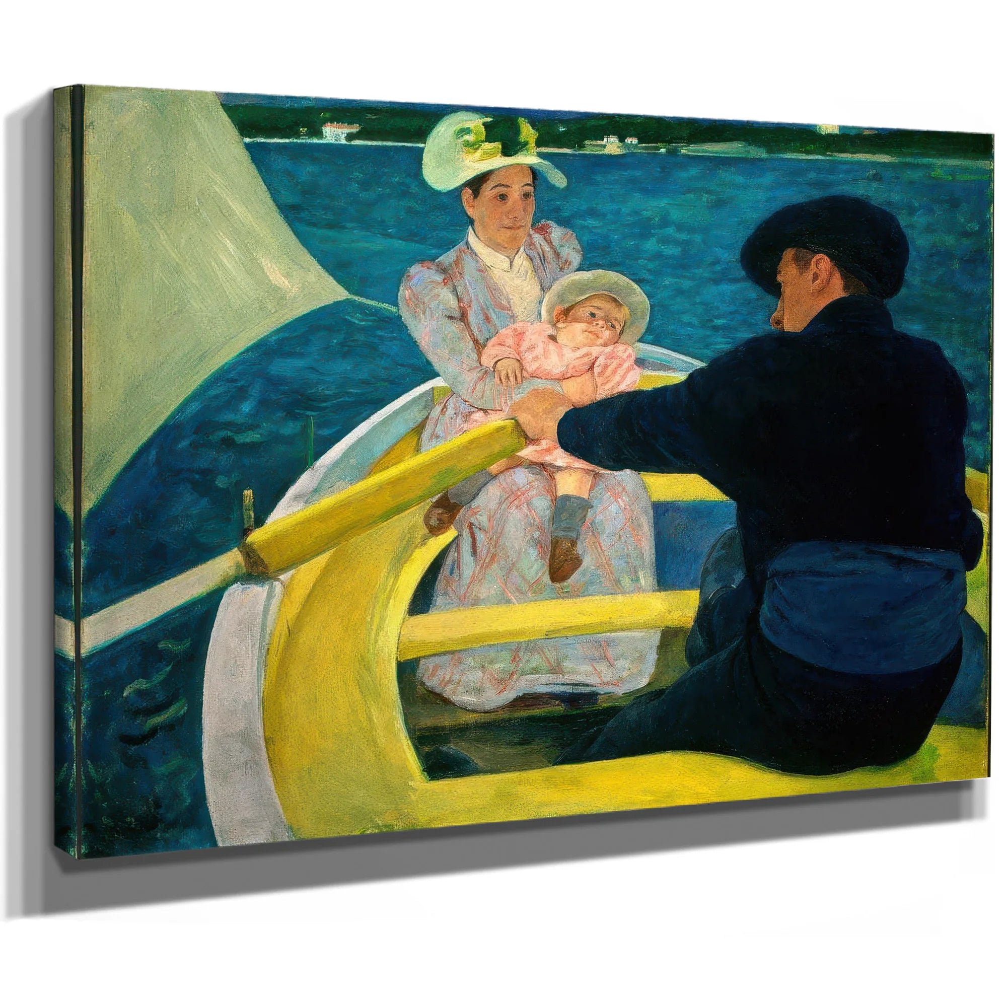 The Boating Party By Mary Cassatt Fine Art Print