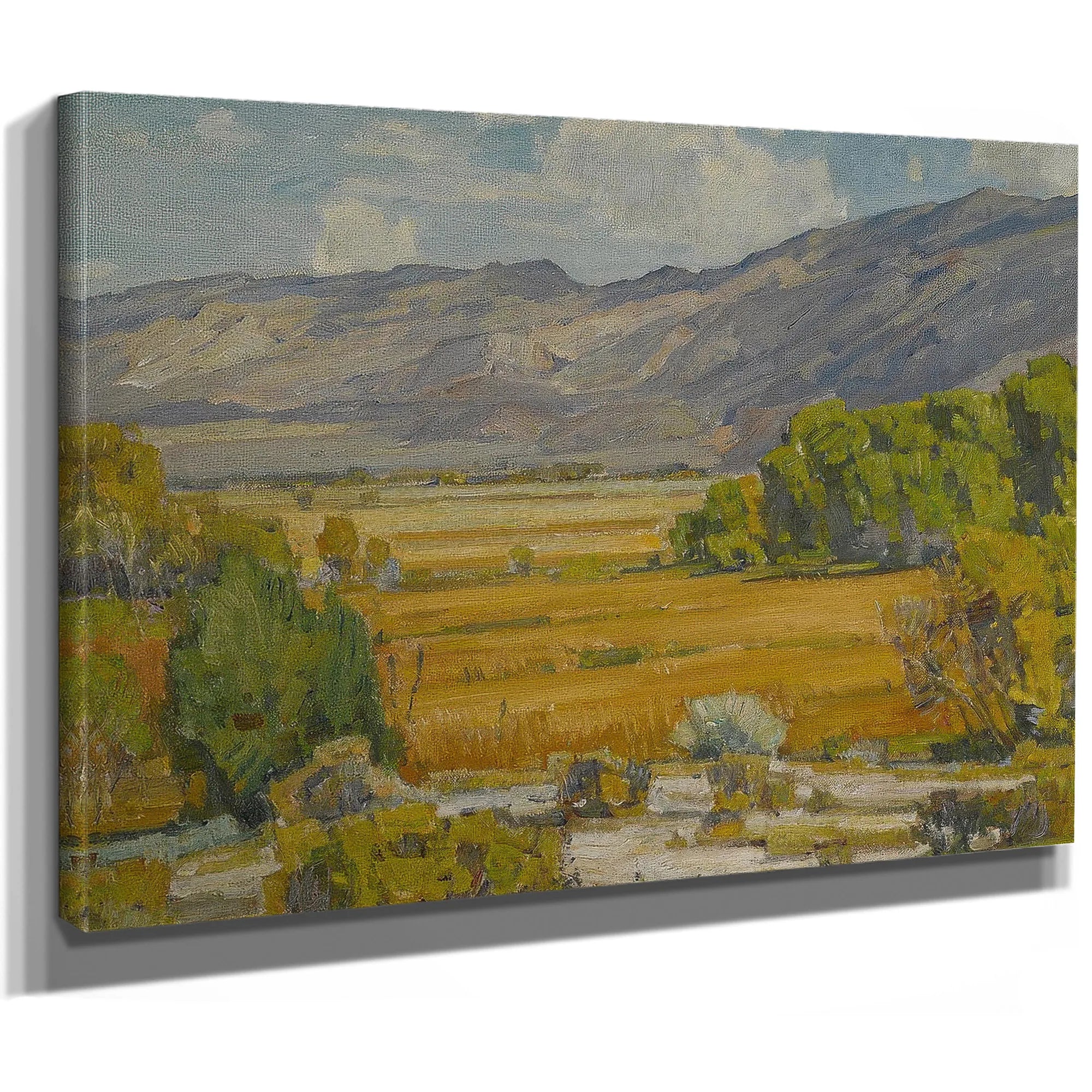 Owens River Valley By William Wendt Fine Art Print