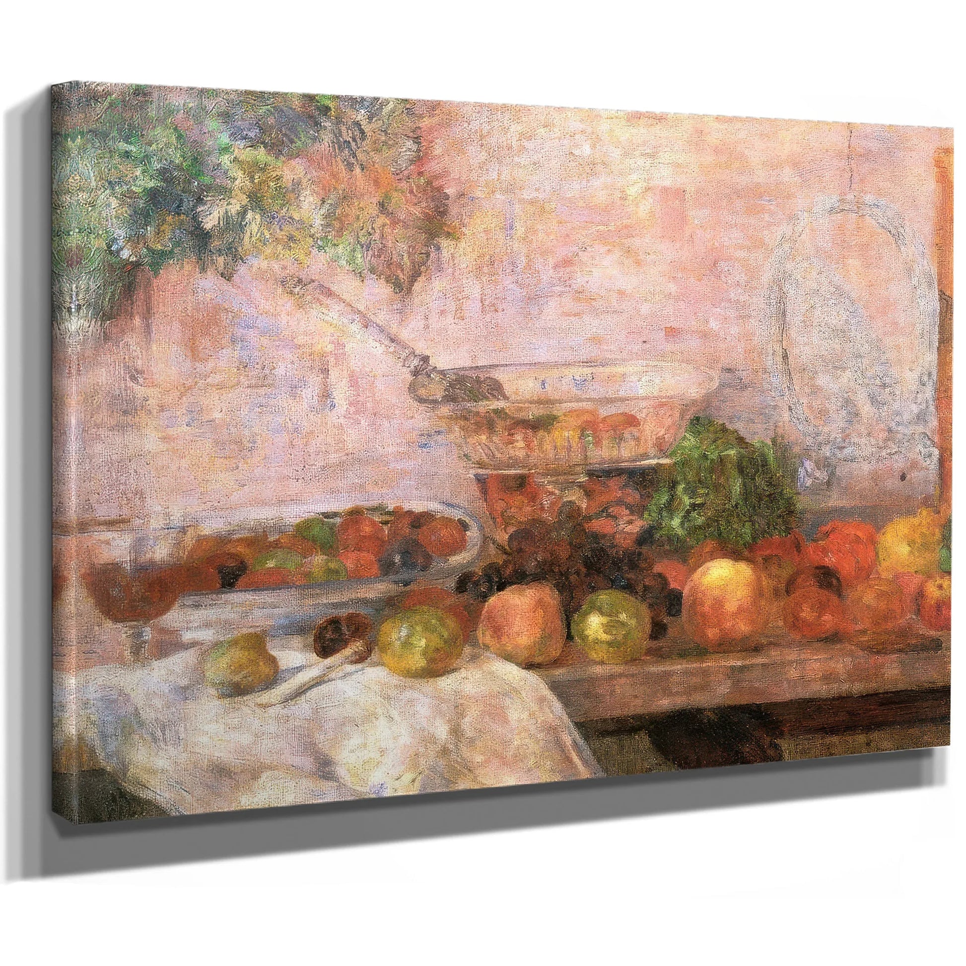 Still Life With Parrot By James Ensor Fine Art Print