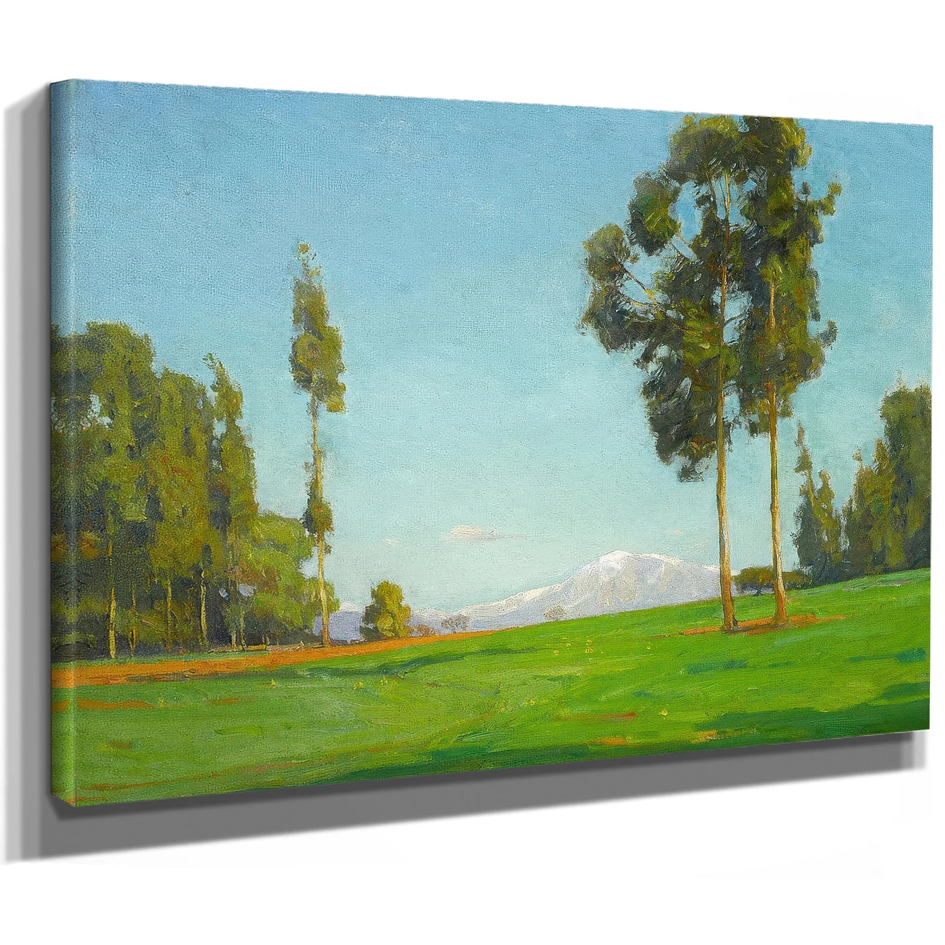 View Of Mount Baldy 1916 By William Wendt Fine Art Print