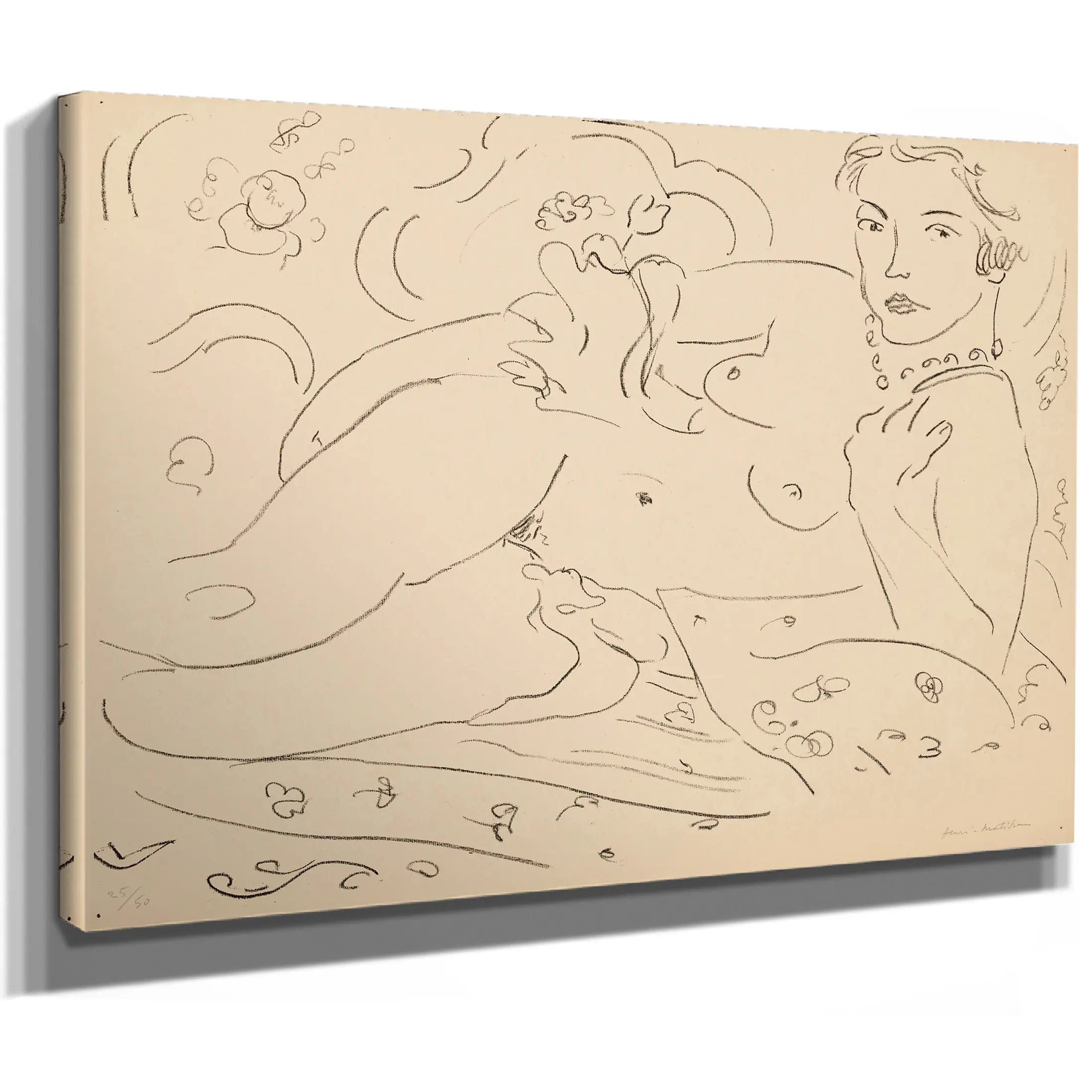Nude With Oranges by Henri Matisse
