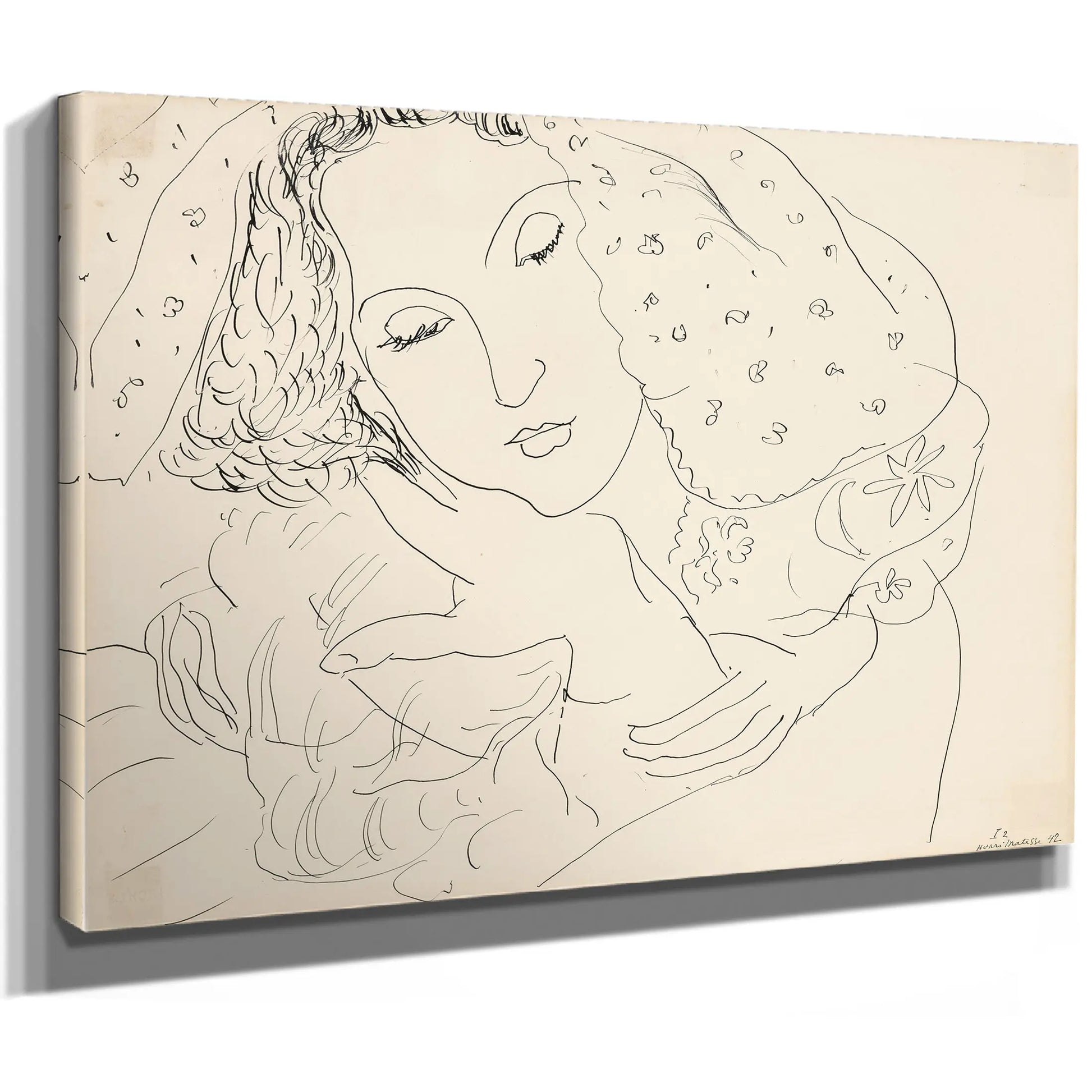 Young Woman With Face Buried In Arms by Henri Matisse