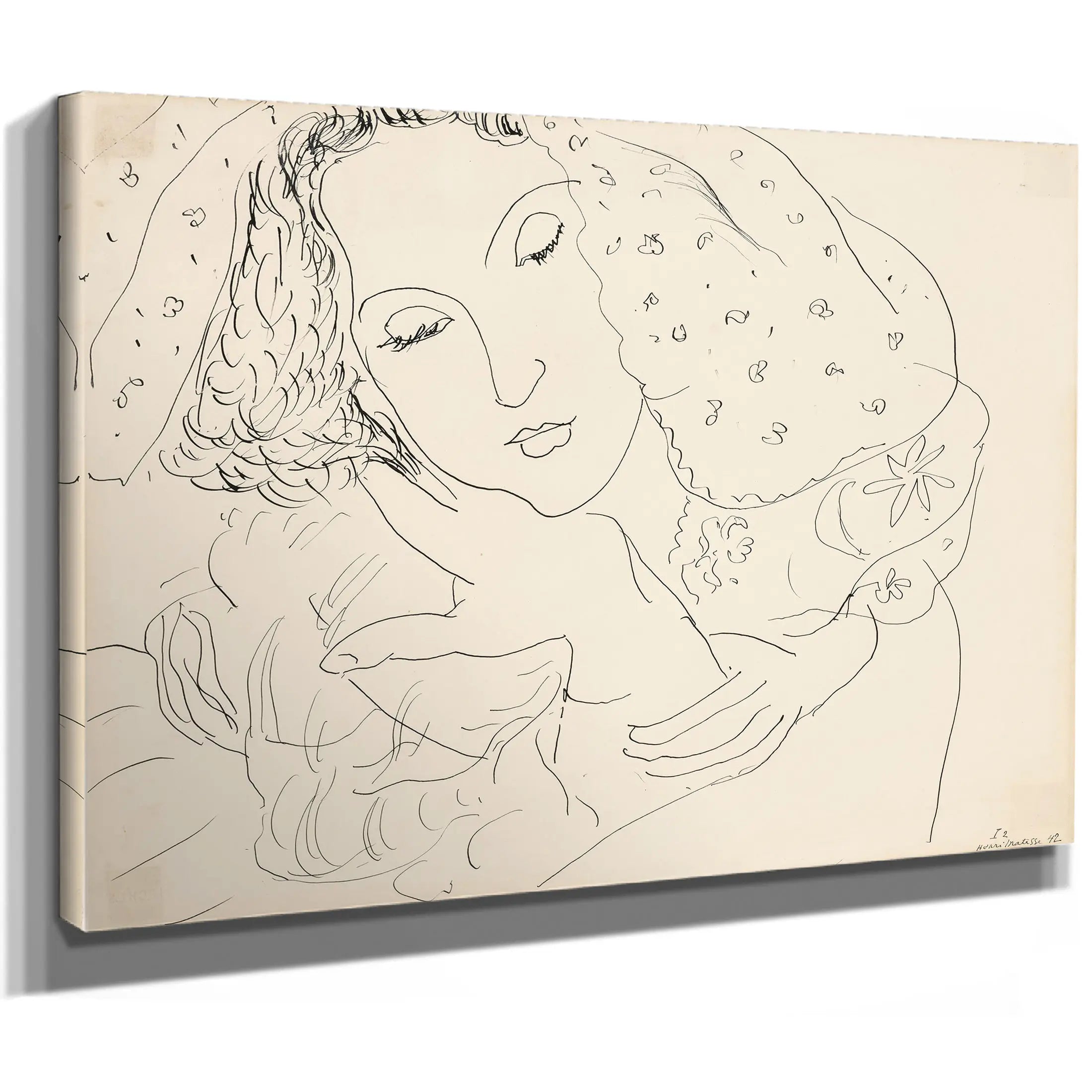 Young Woman With Face Buried In Arms by Henri Matisse