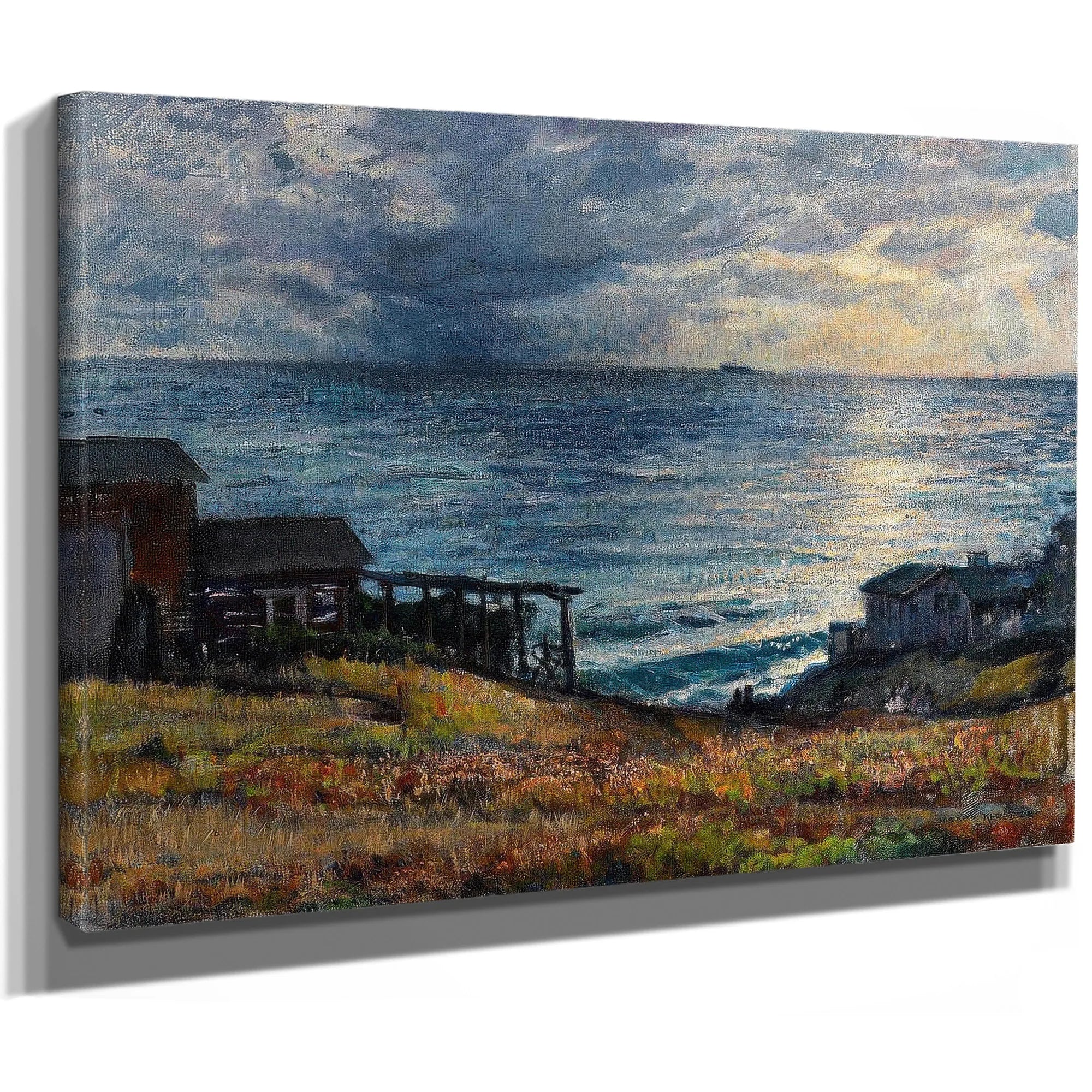 Laguna Coastal Scene By Joseph Kleitsch Fine Art Print