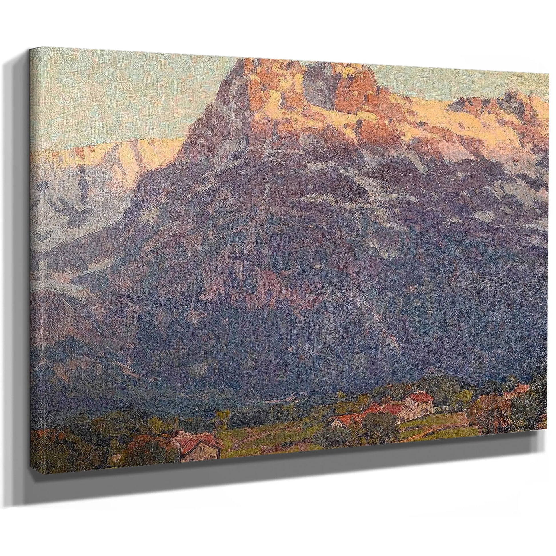 The Eiger At Grindelwald By Edgar Payne Fine Art Print