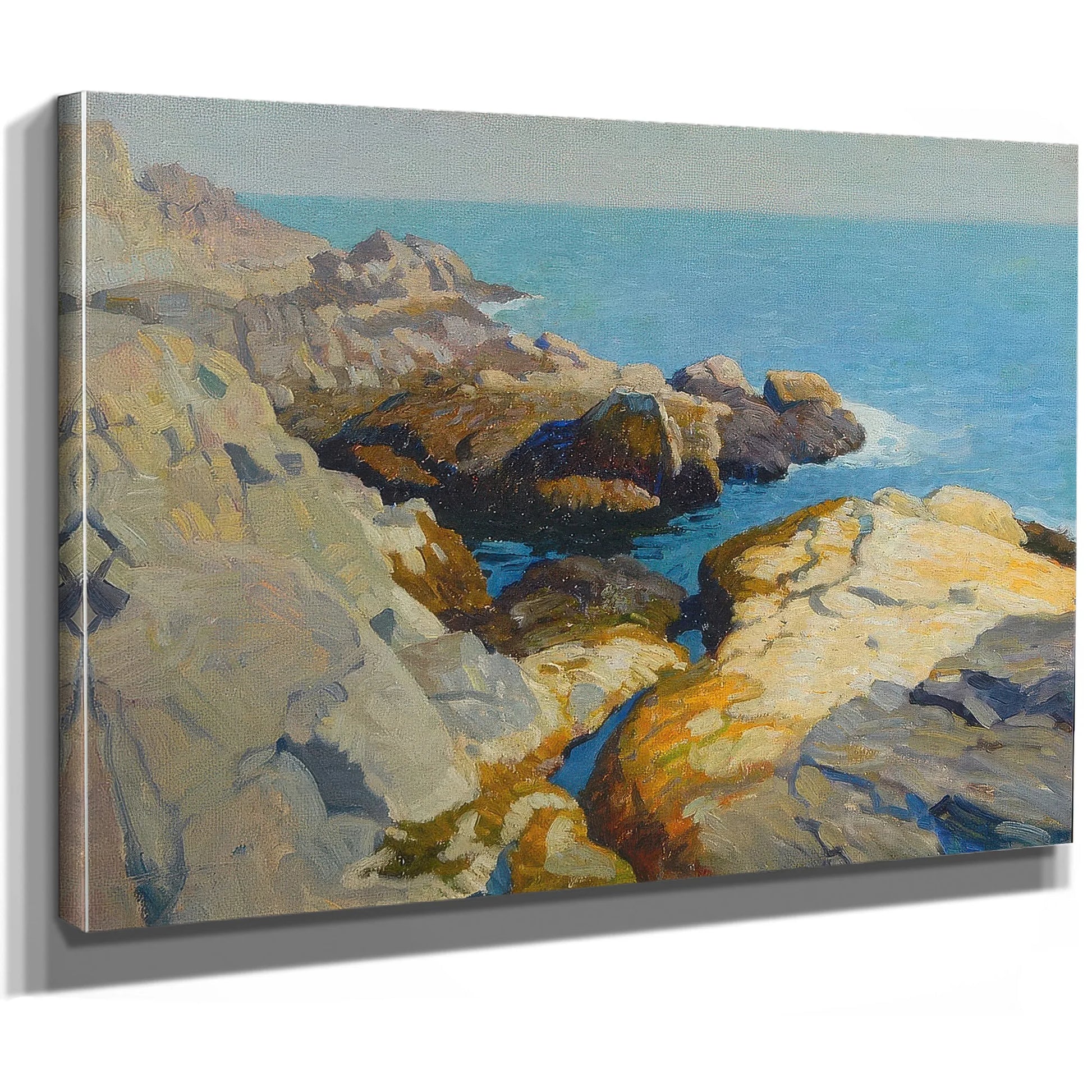 Seascape, Maine By NC Wyeth Fine Art Print