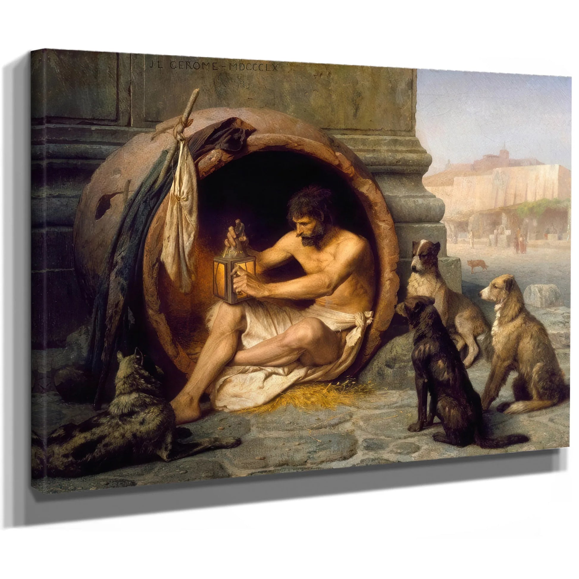 Diogenes By Jean Leon Gerome Fine Art Print