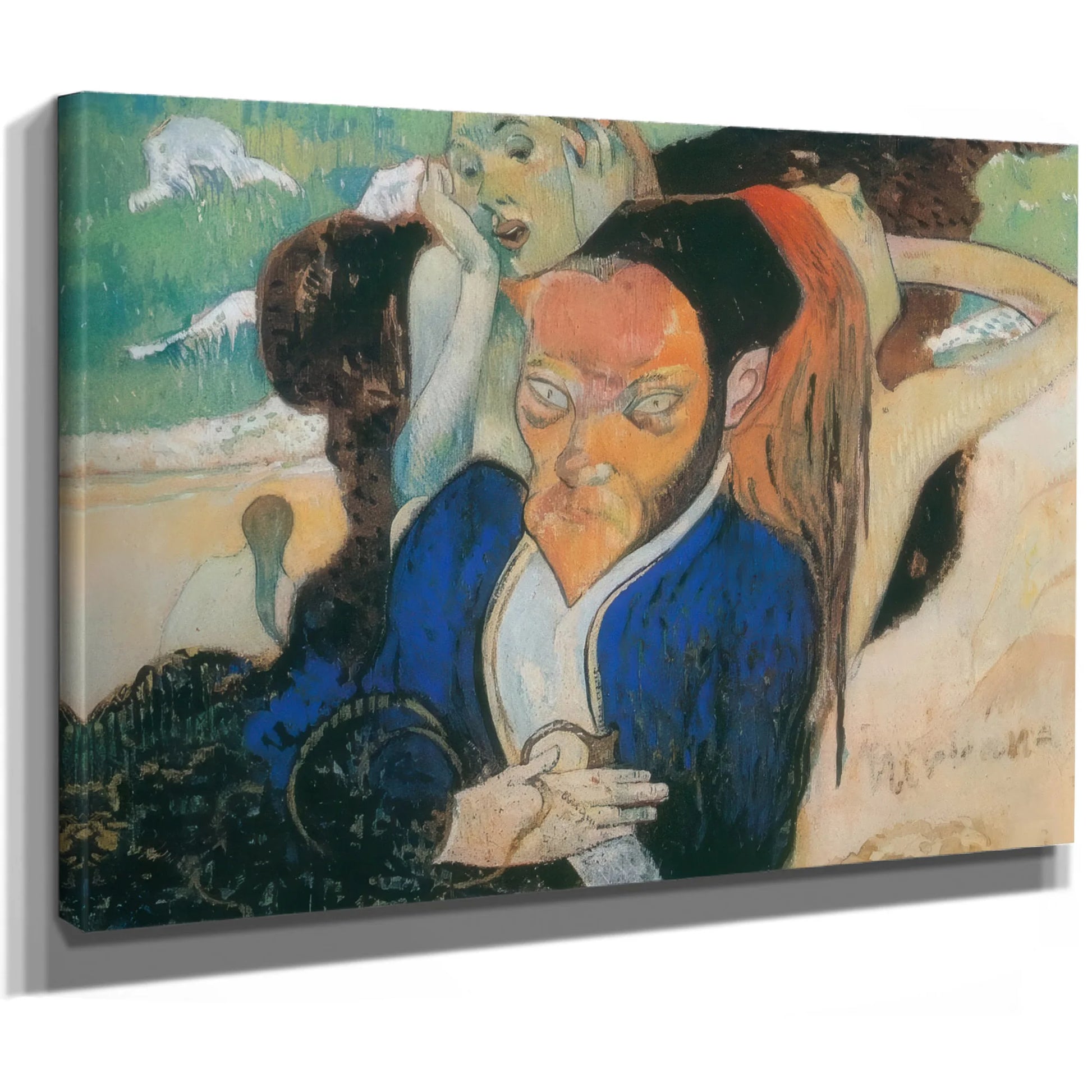 Nirvana ( Portrait Of Meyer De Haan) By Paul Gauguin Fine Art Print