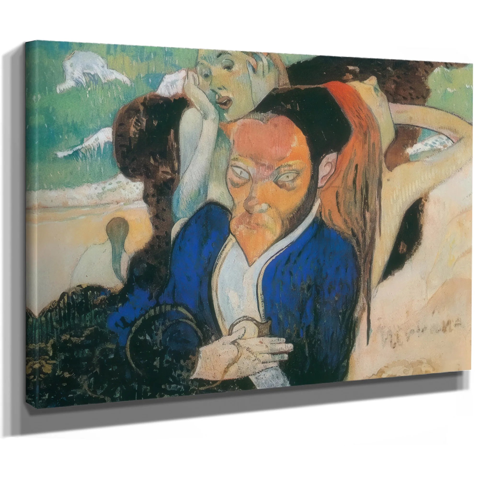 Nirvana ( Portrait Of Meyer De Haan) By Paul Gauguin Fine Art Print