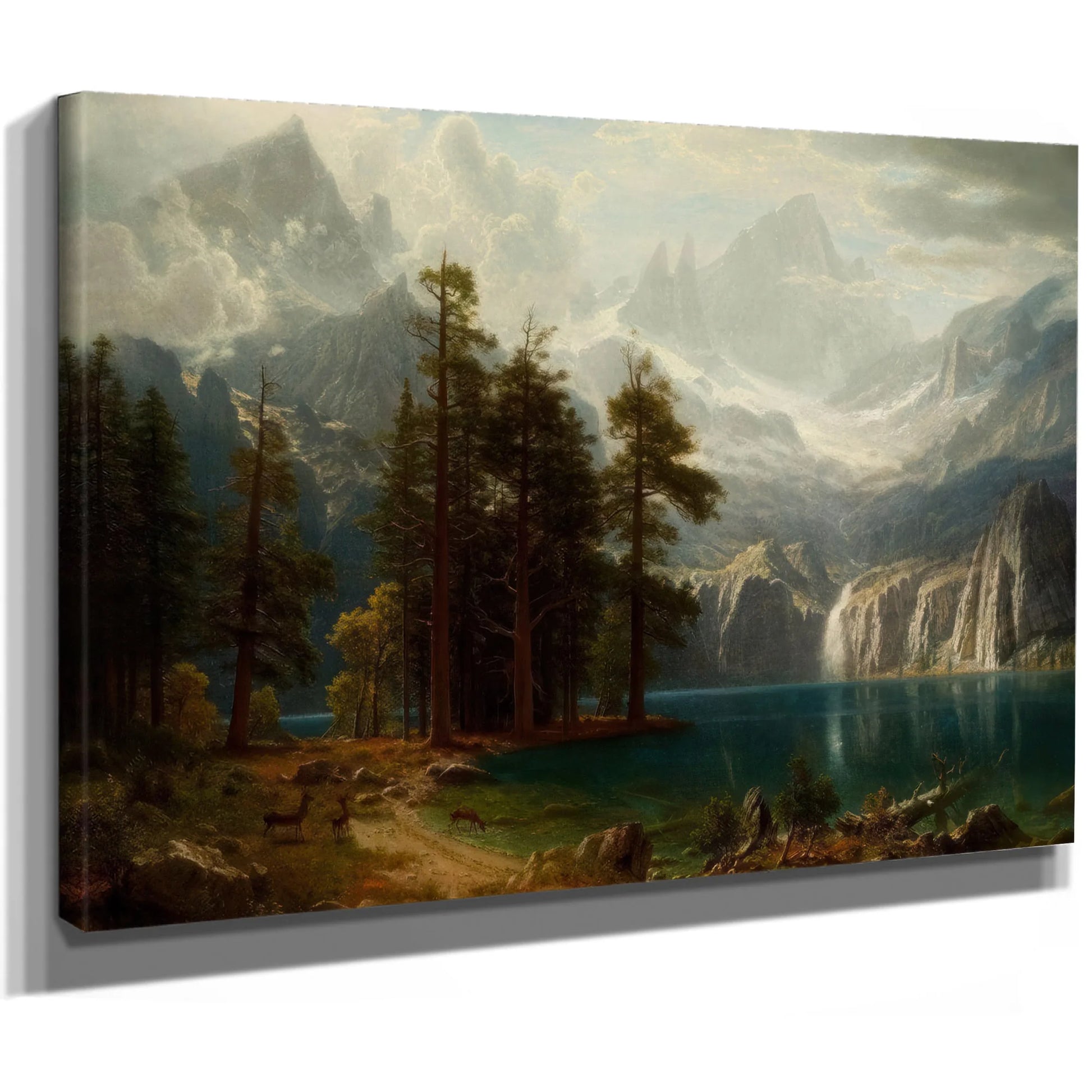 Sierra Nevada 1873 By Albert Bierstadt Fine Art Print