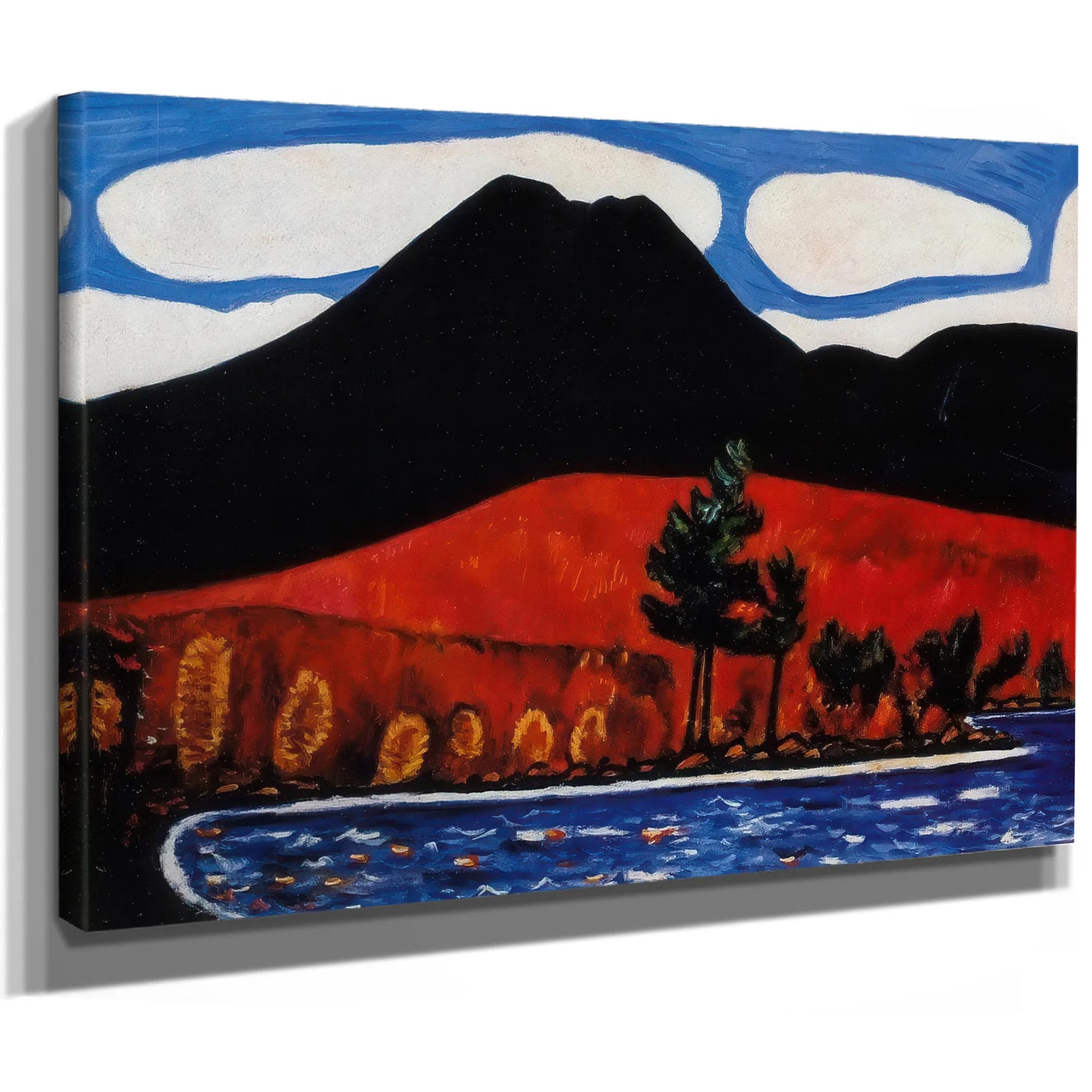 Mount Katahdin Autumn No 2 By Marsden Hartley Fine Art Print
