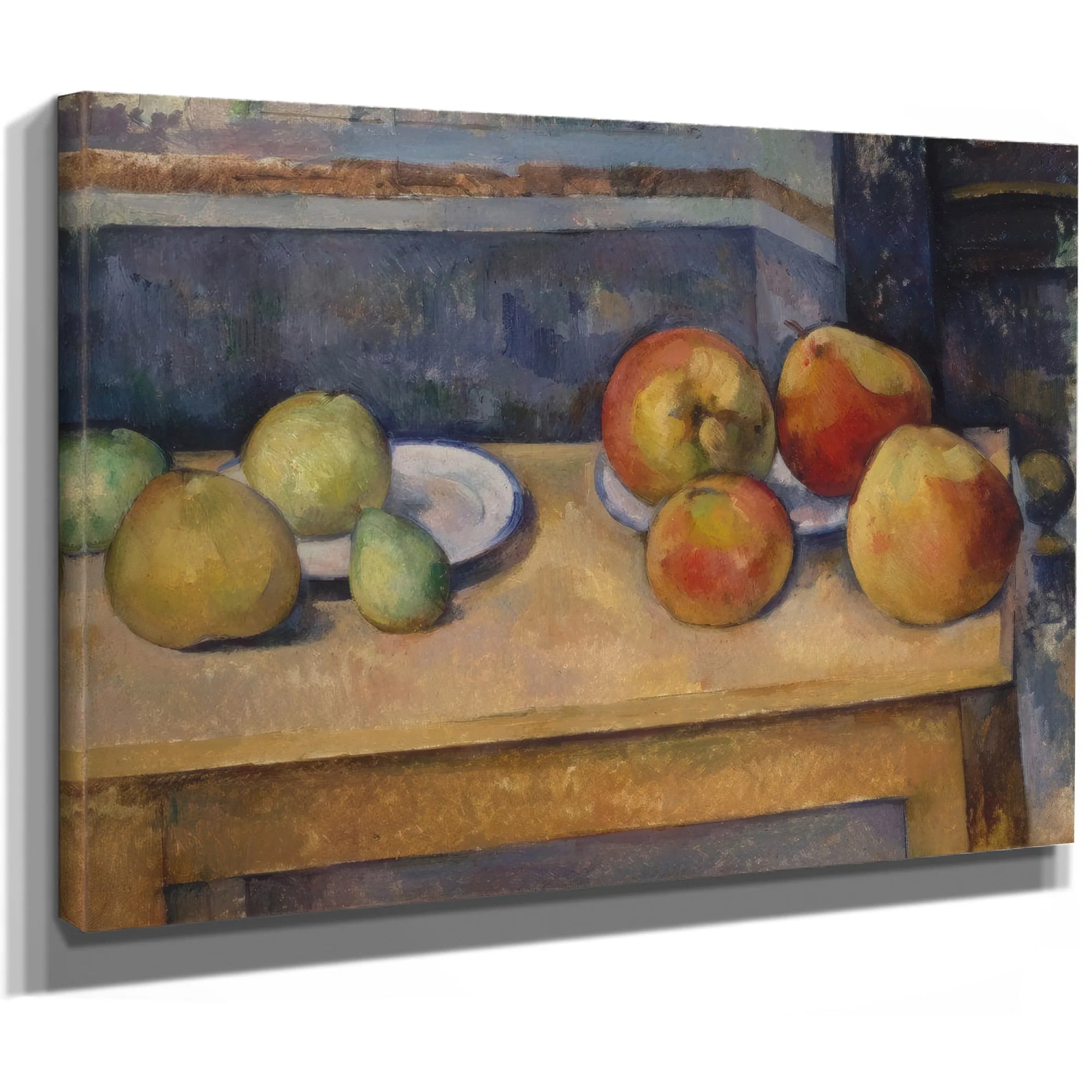 Still Life With Apples And Pears 1892 By Paul Cezanne Fine Art Print