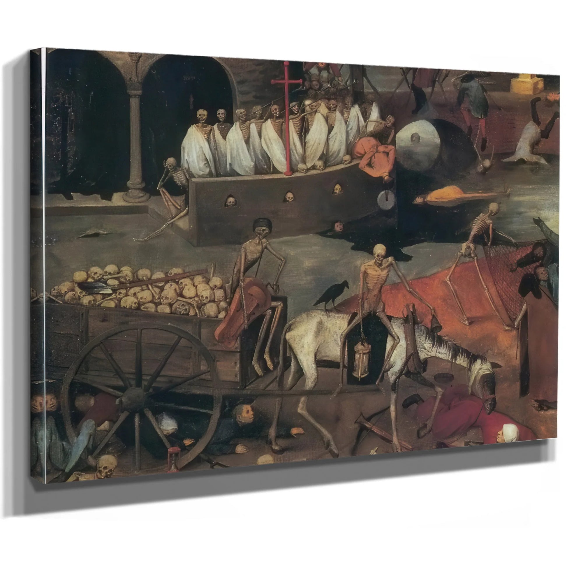 The Triumph Of Death 2 C By Pieter Bruegel Fine Art Print