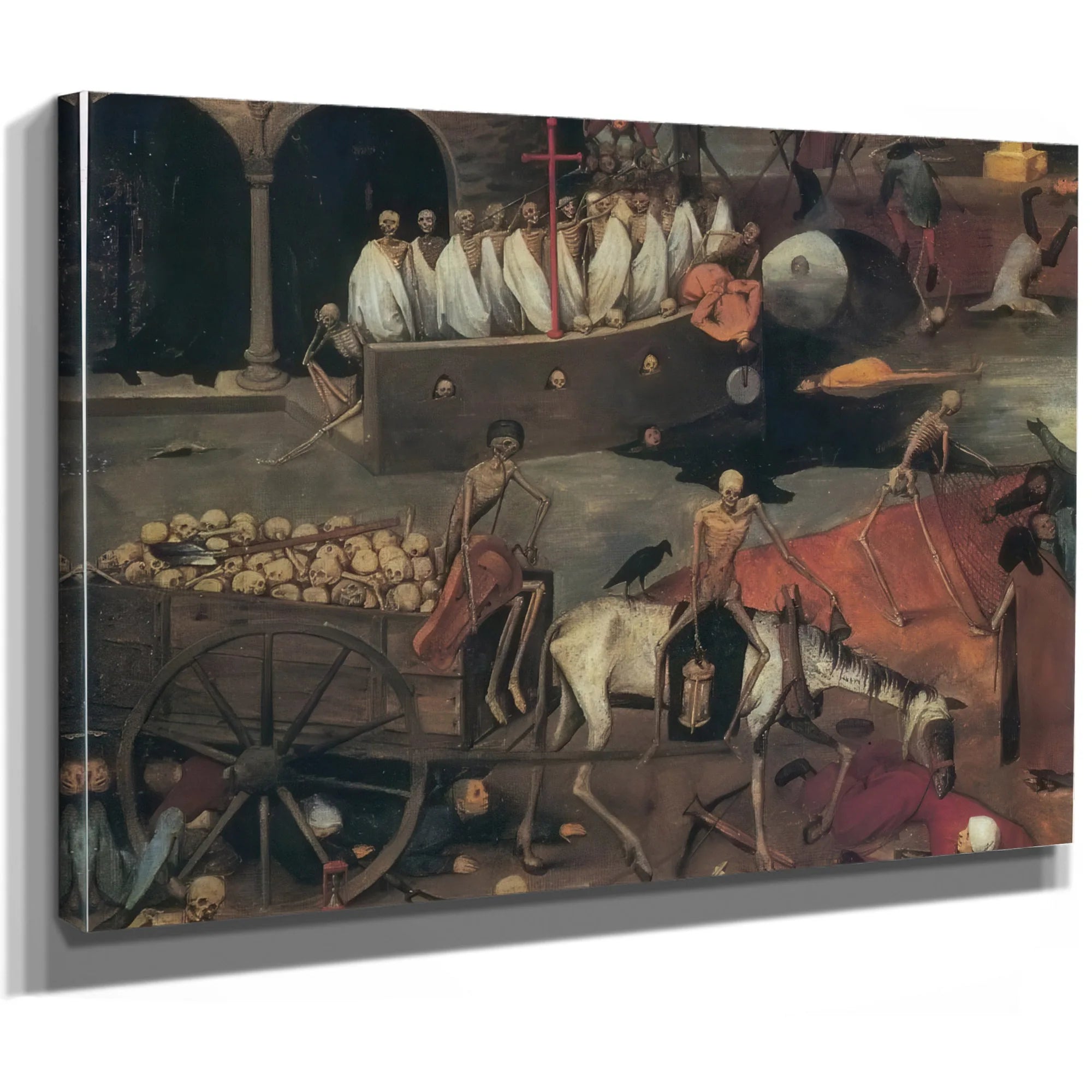 The Triumph Of Death 2 C By Pieter Bruegel Fine Art Print