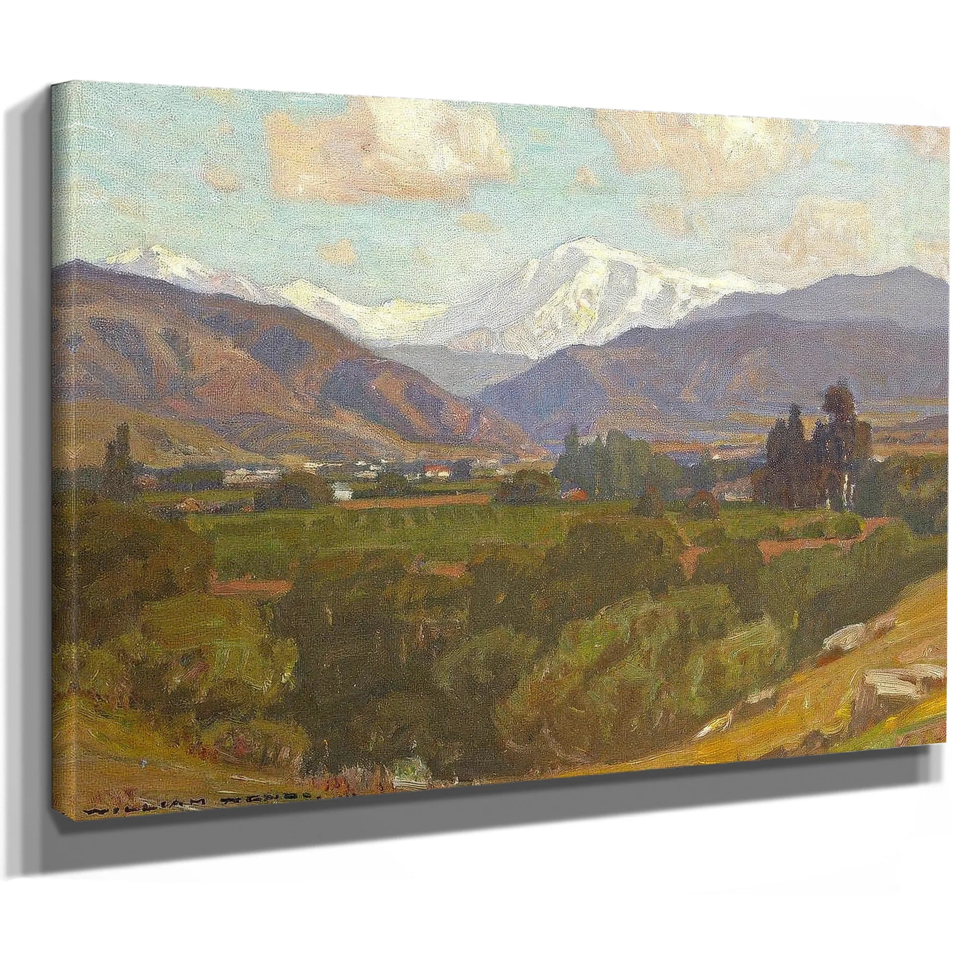 Mt. San Antonio 1912 By William Wendt Fine Art Print