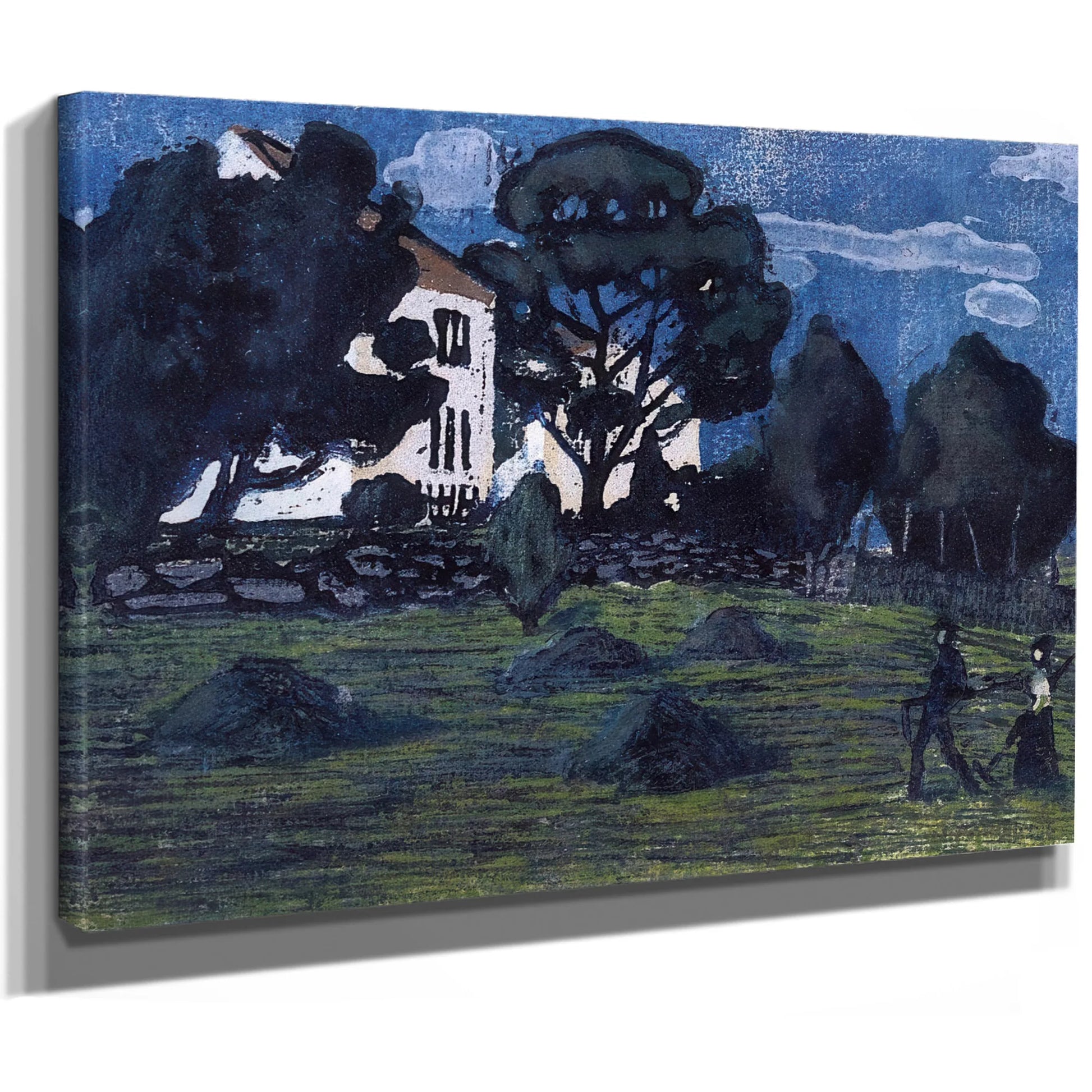 Home From Work 4 By Nicolai Astrup Fine Art Print