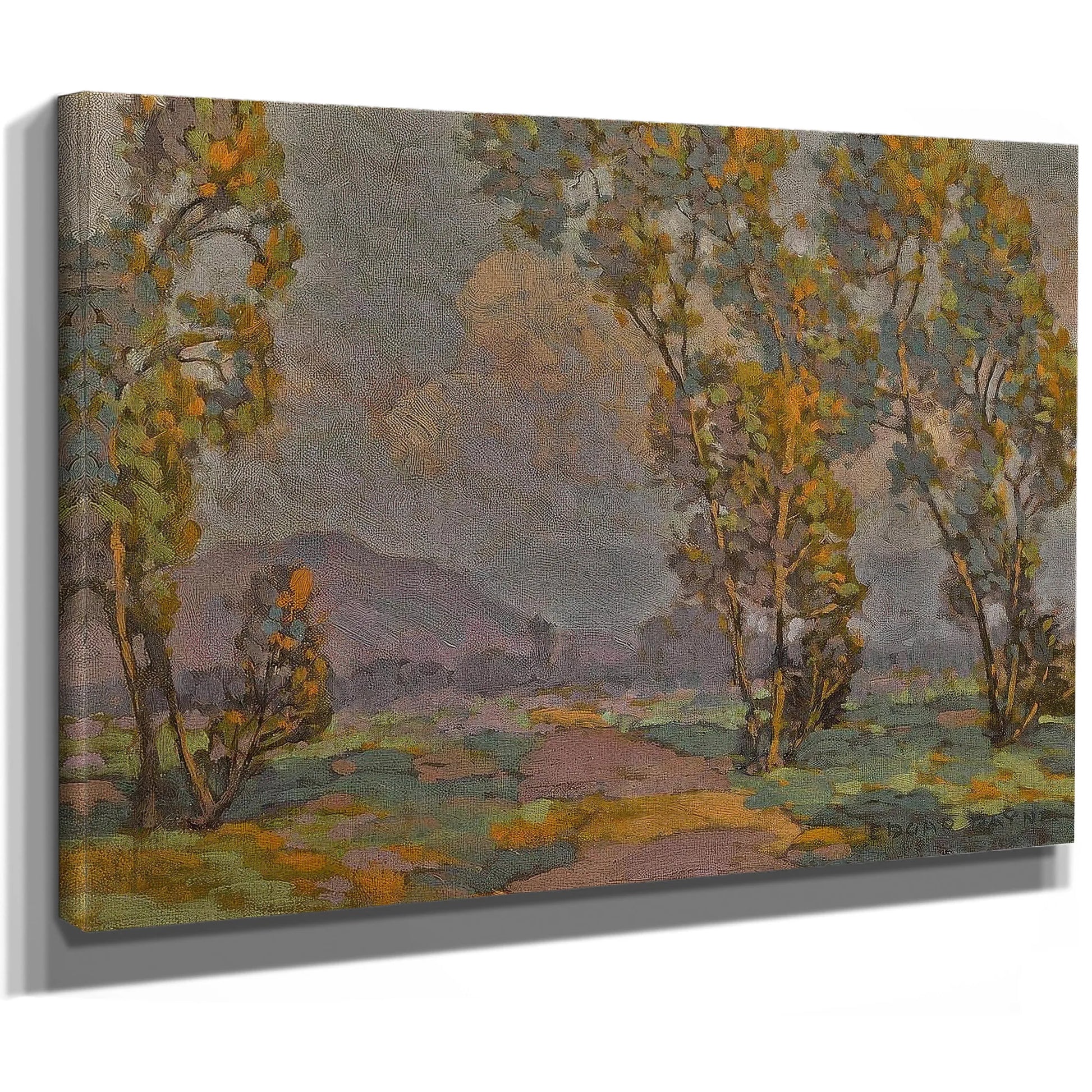 A Path Through The Trees By Edgar Payne Fine Art Print
