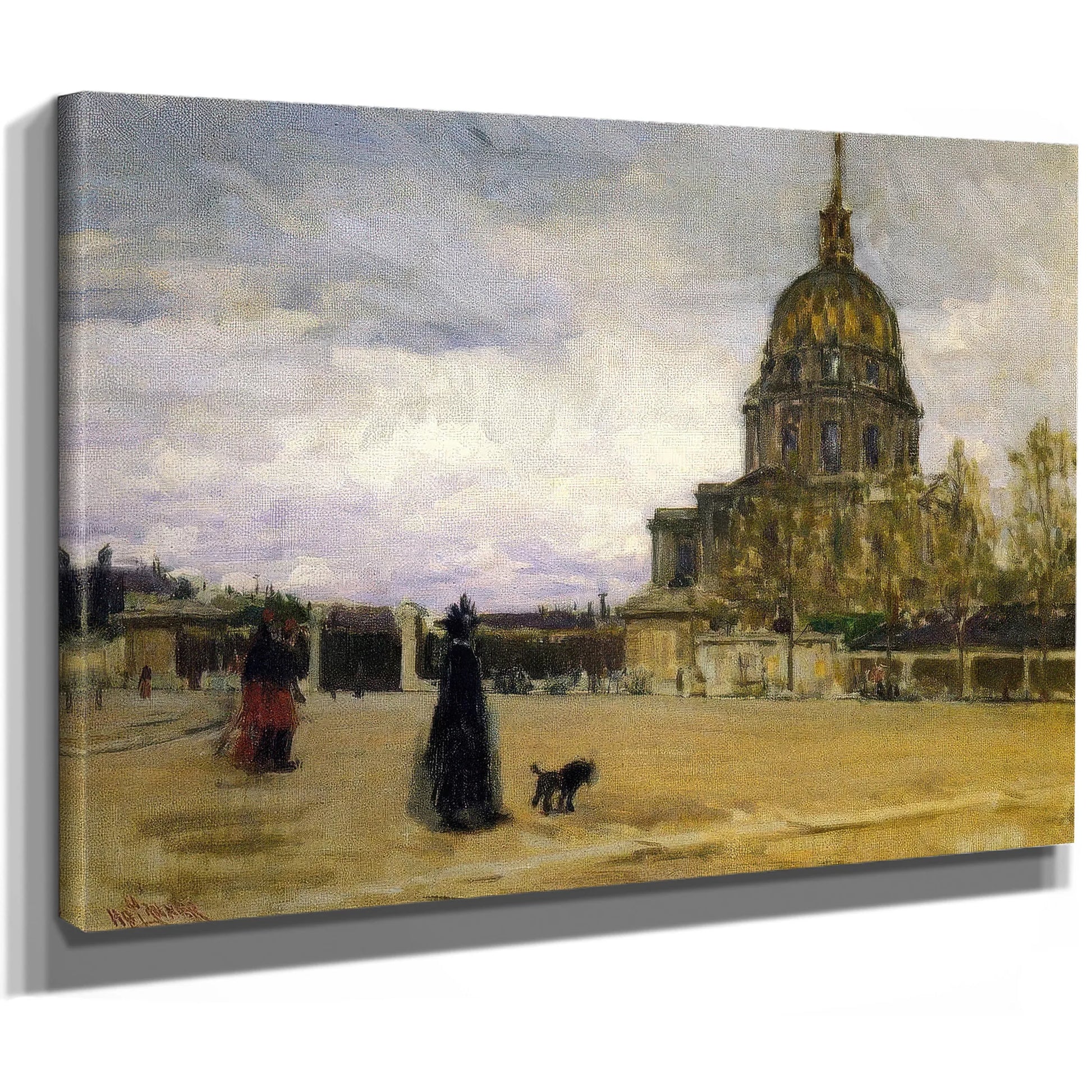 Les Invalides By Henry Ossawa Tanner Fine Art Print