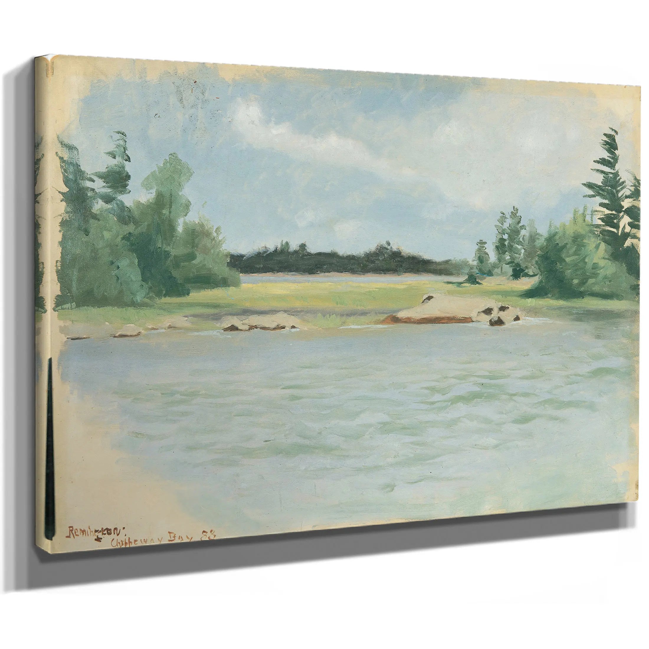 Chippewa Bay by Frederic Remington