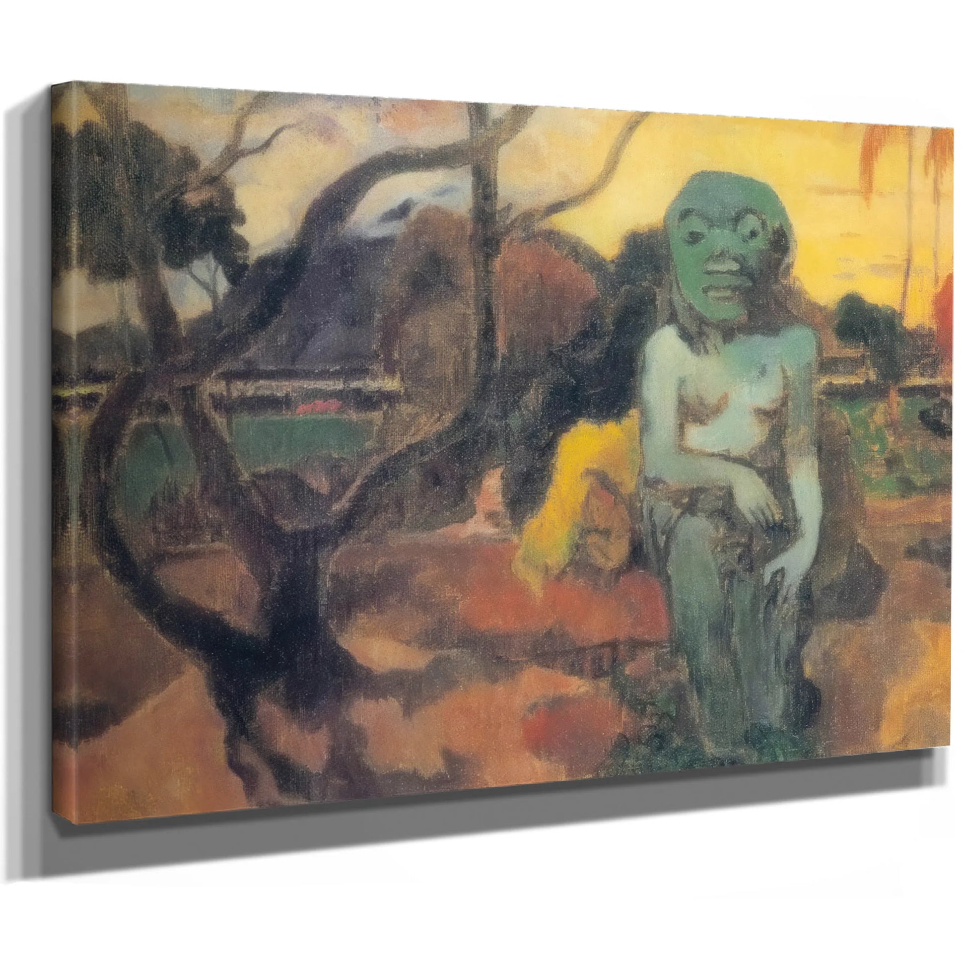 Rave Te Hiti Aamu ( The Idol) By Paul Gauguin Fine Art Print