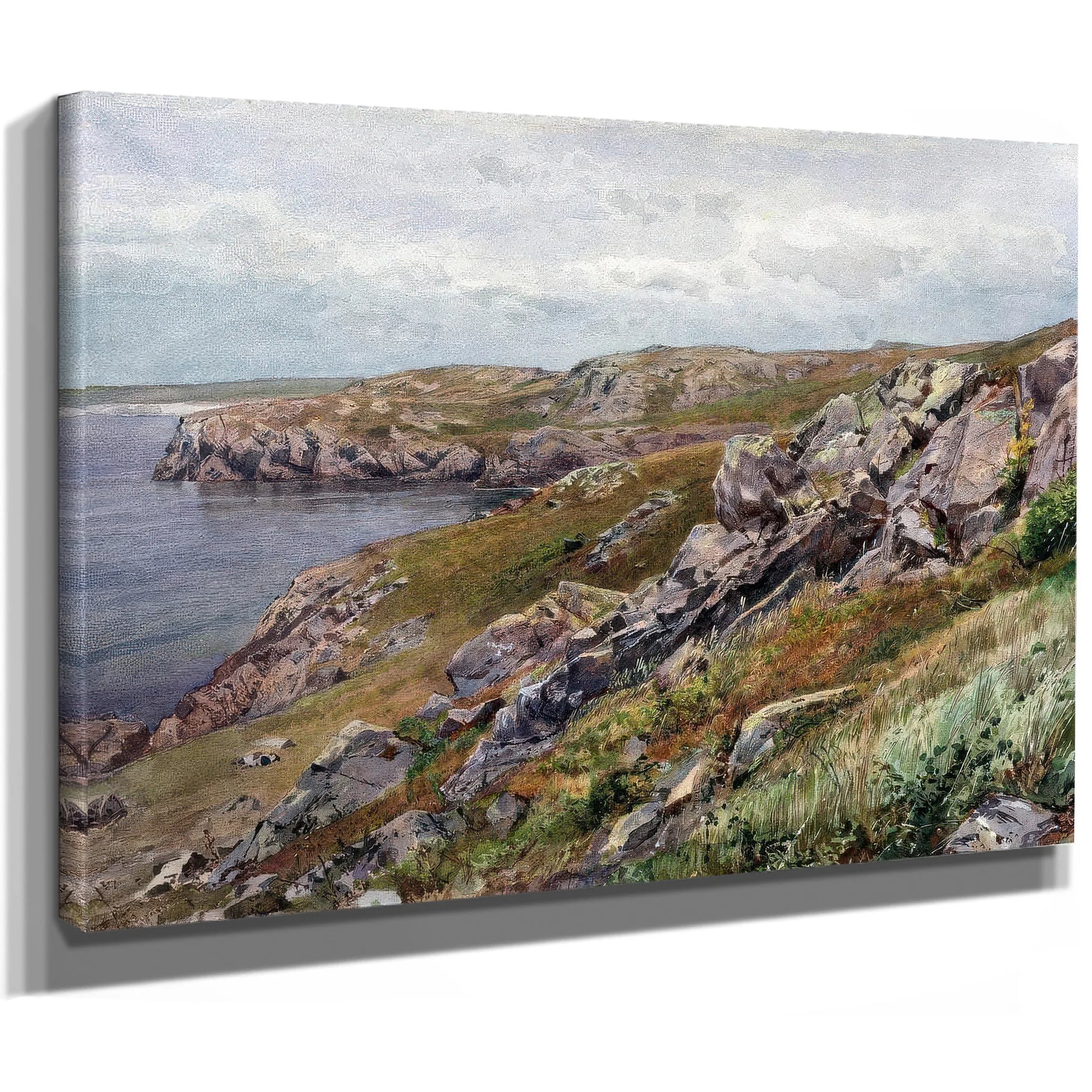 Rhode Island Coast Conanicut Island By William Trost Richards Fine Art Print