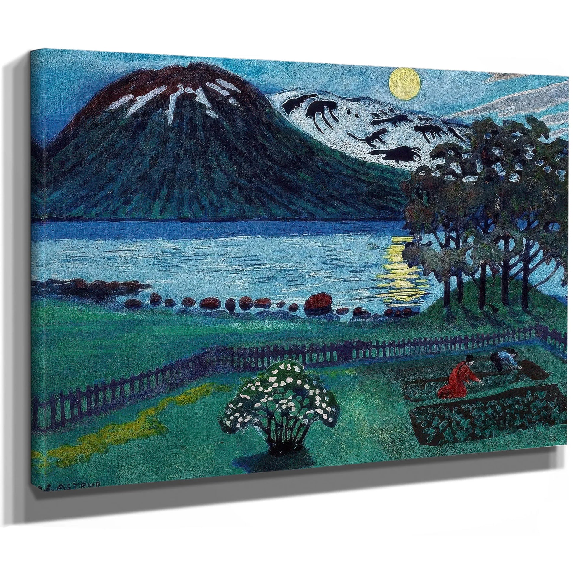 The Moon In May 1 By Nicolai Astrup Fine Art Print