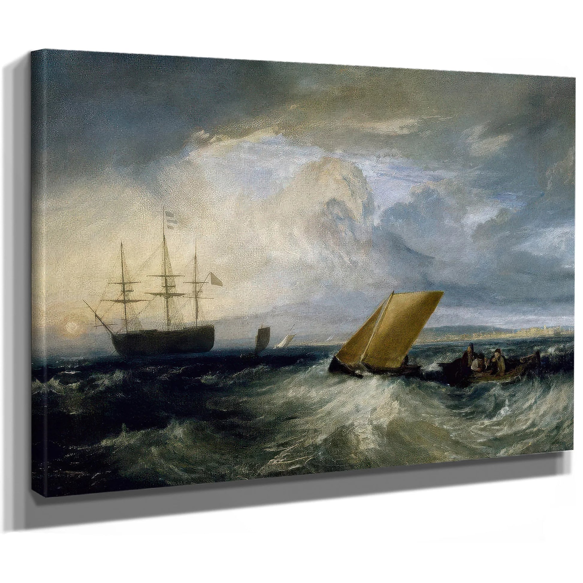 Sheerness As Seen From The Nore by Joseph Mallord William Turner Fine Art Print