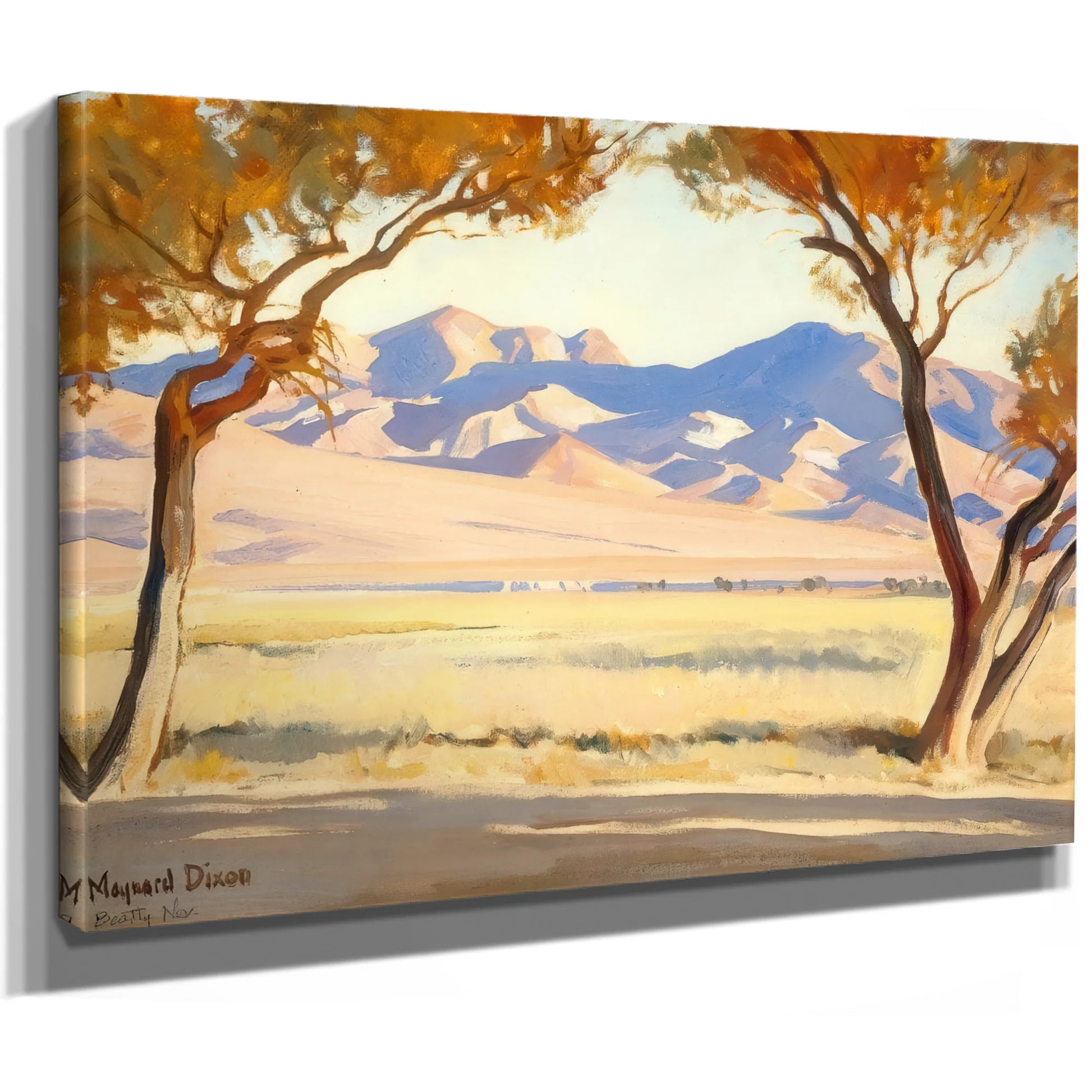 Oasis By Maynard Dixon Fine Art Print