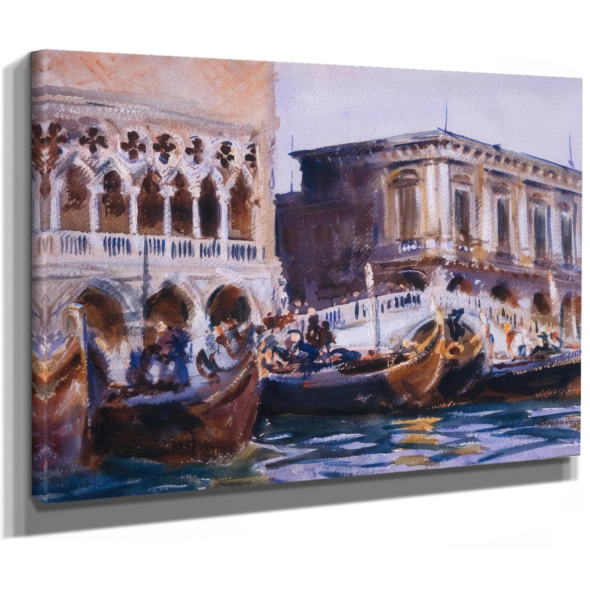 La Riva By John Singer Sargent Fine Art Print