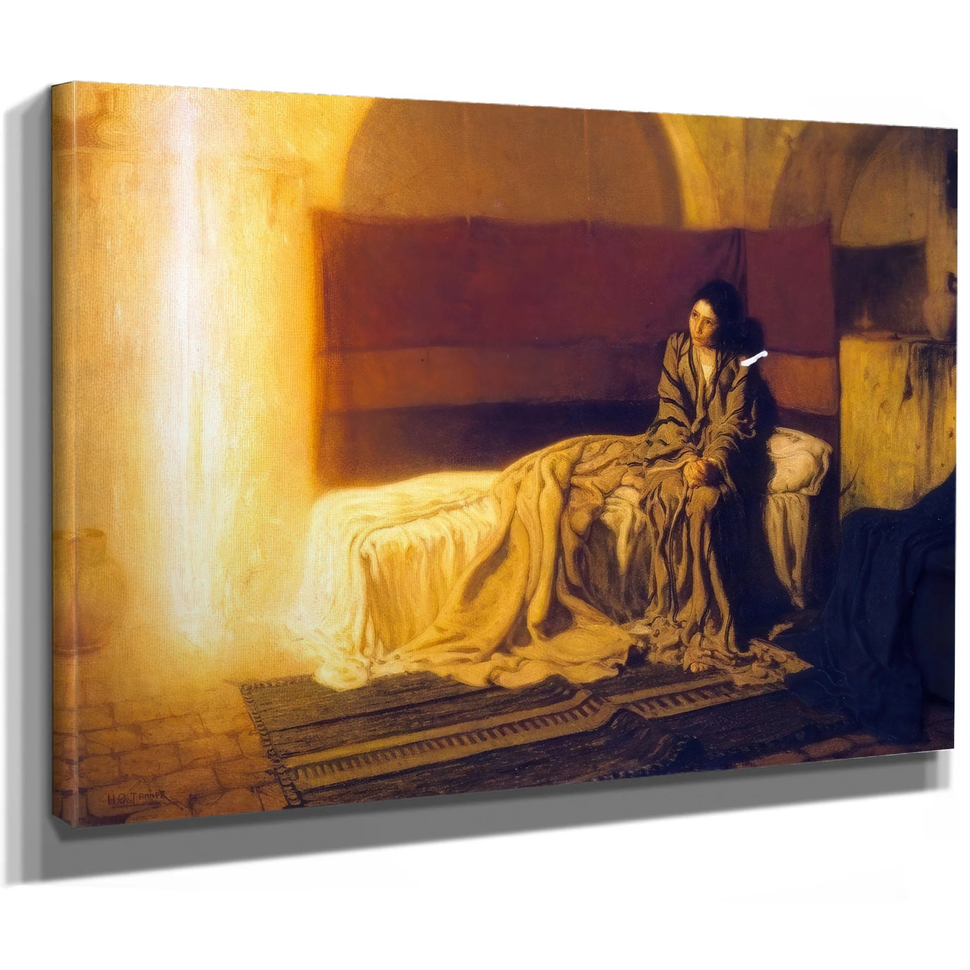 The Annunciation By Henry Ossawa Tanner Fine Art Print