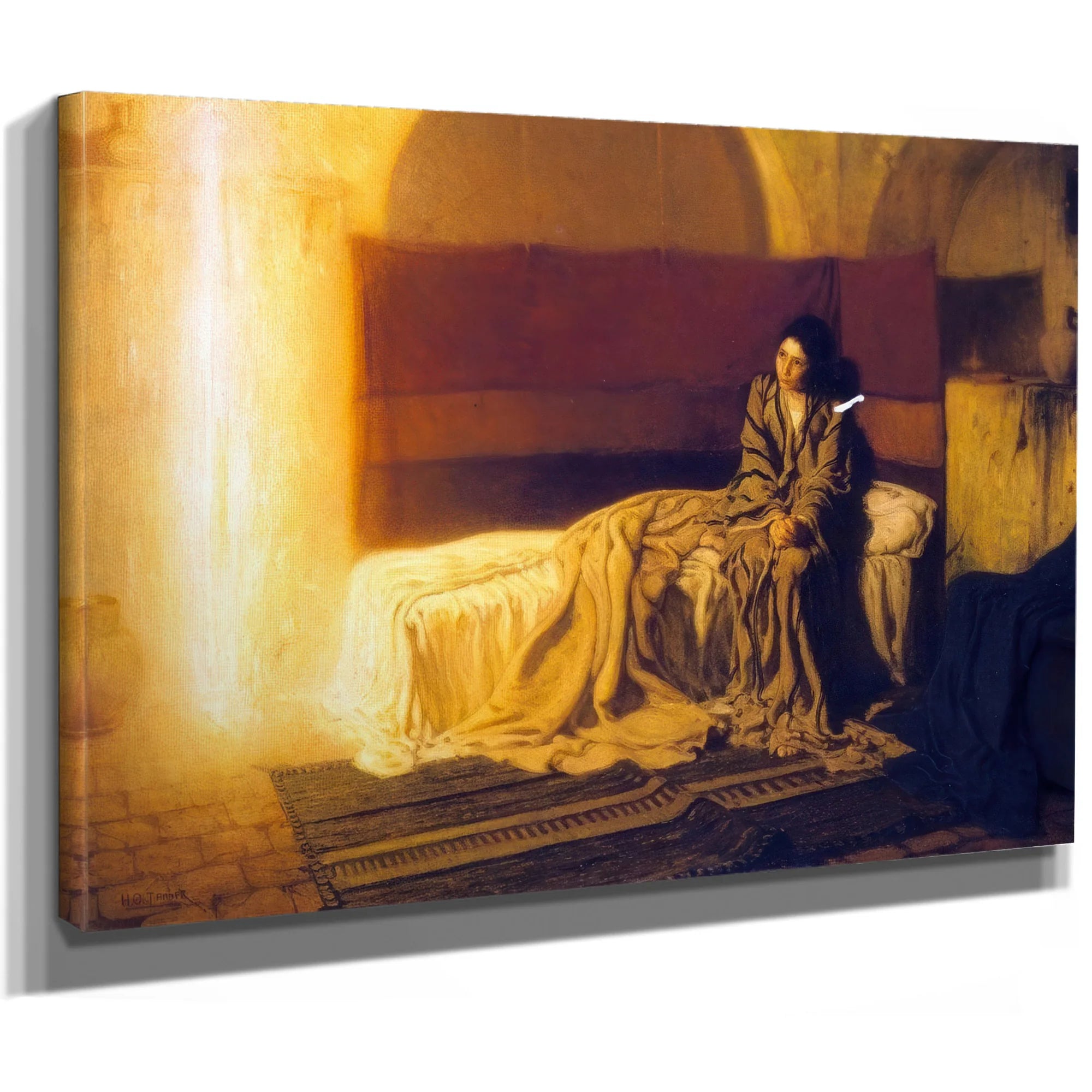 The Annunciation By Henry Ossawa Tanner Fine Art Print