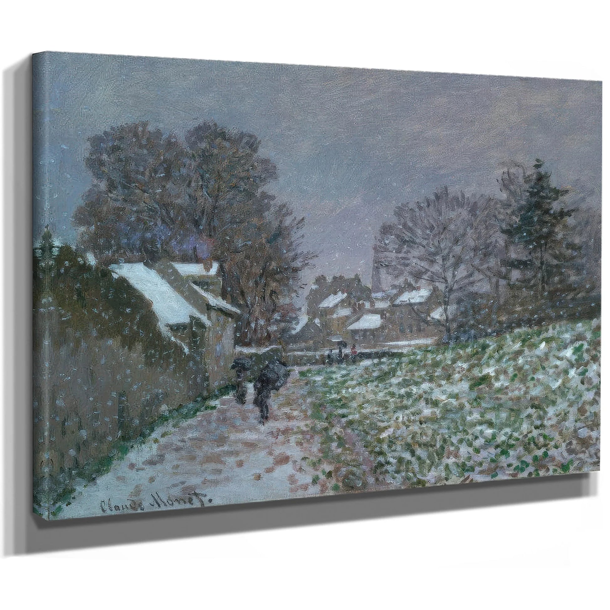 Snow At Argenteuil By Claude Monet Fine Art Print
