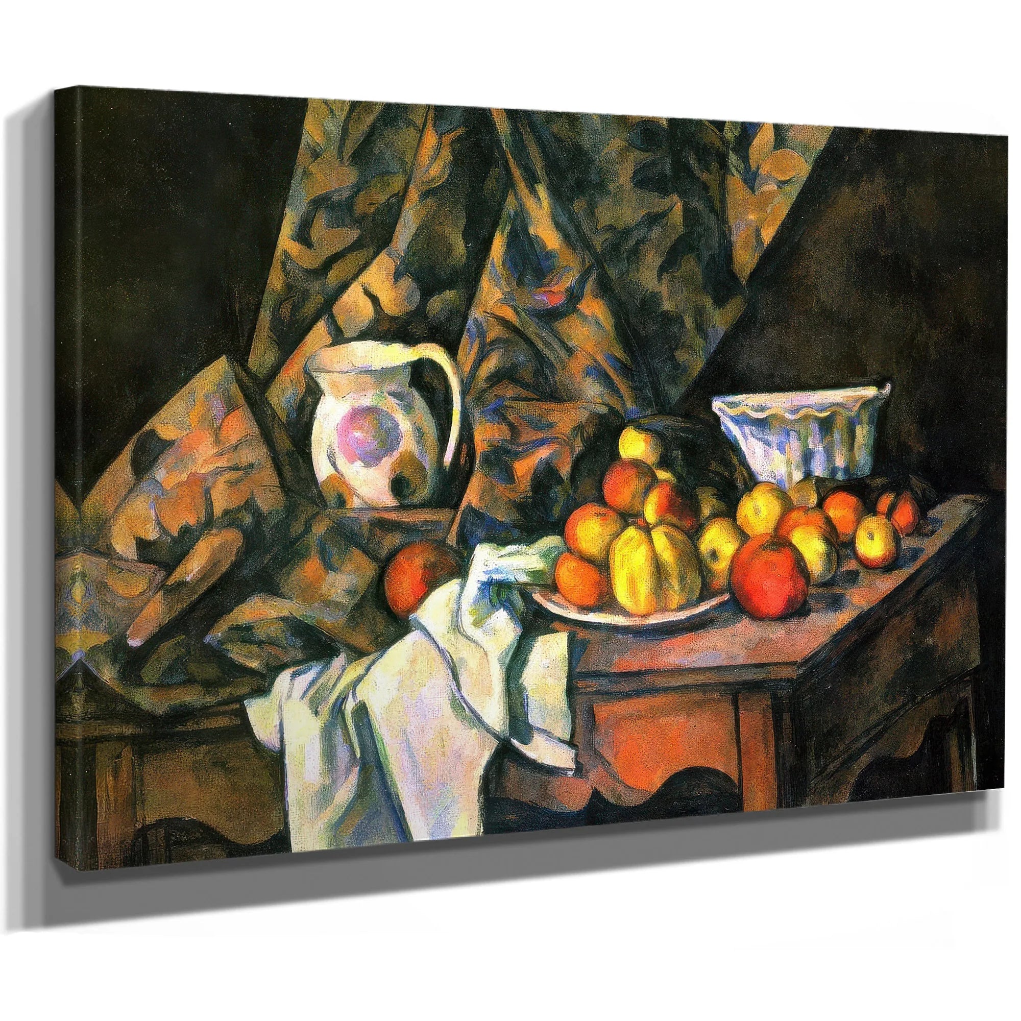 Still Life With Flower Holder 1905 By Paul Cezanne Fine Art Print