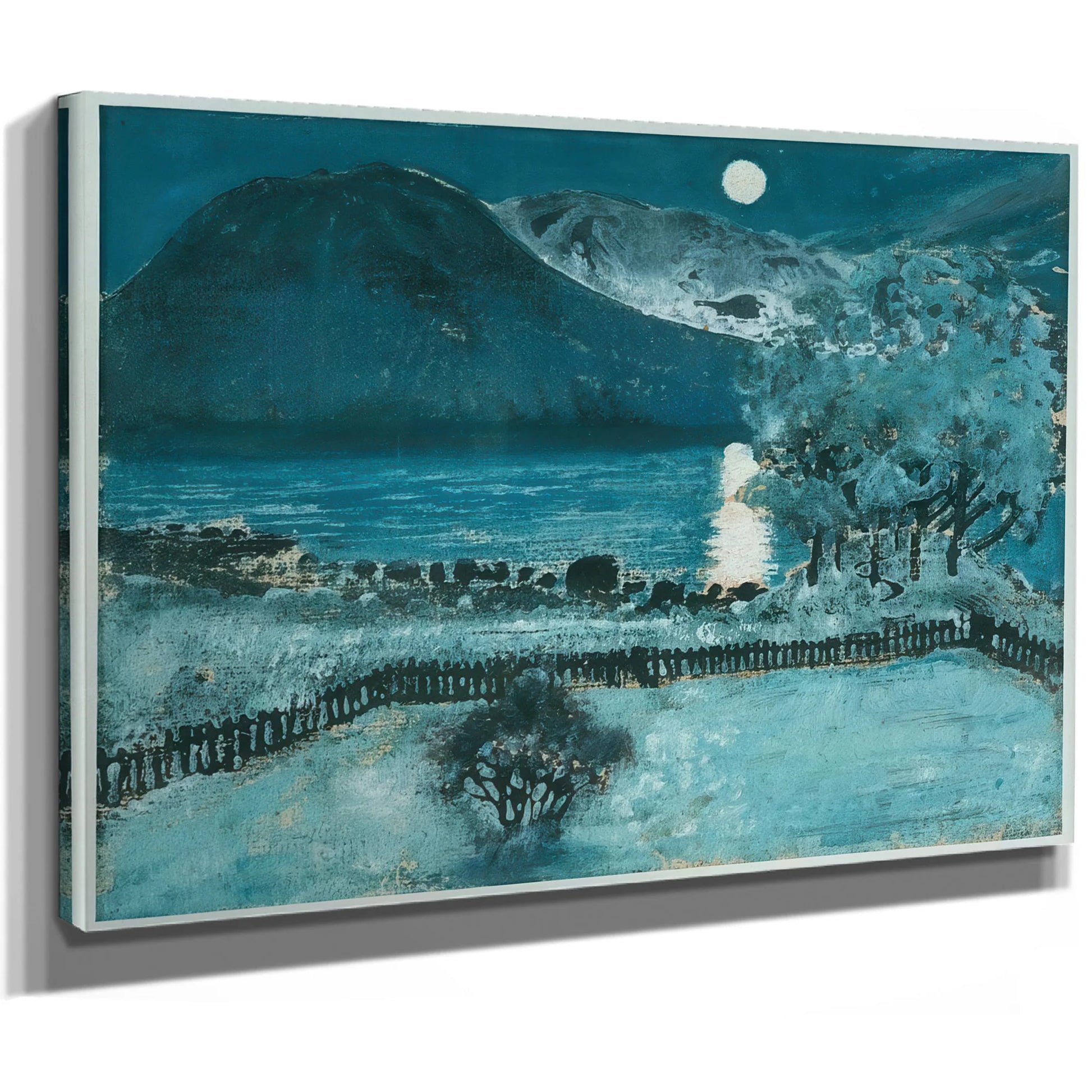 The Moon In May, Winter Night By Nicolai Astrup Fine Art Print