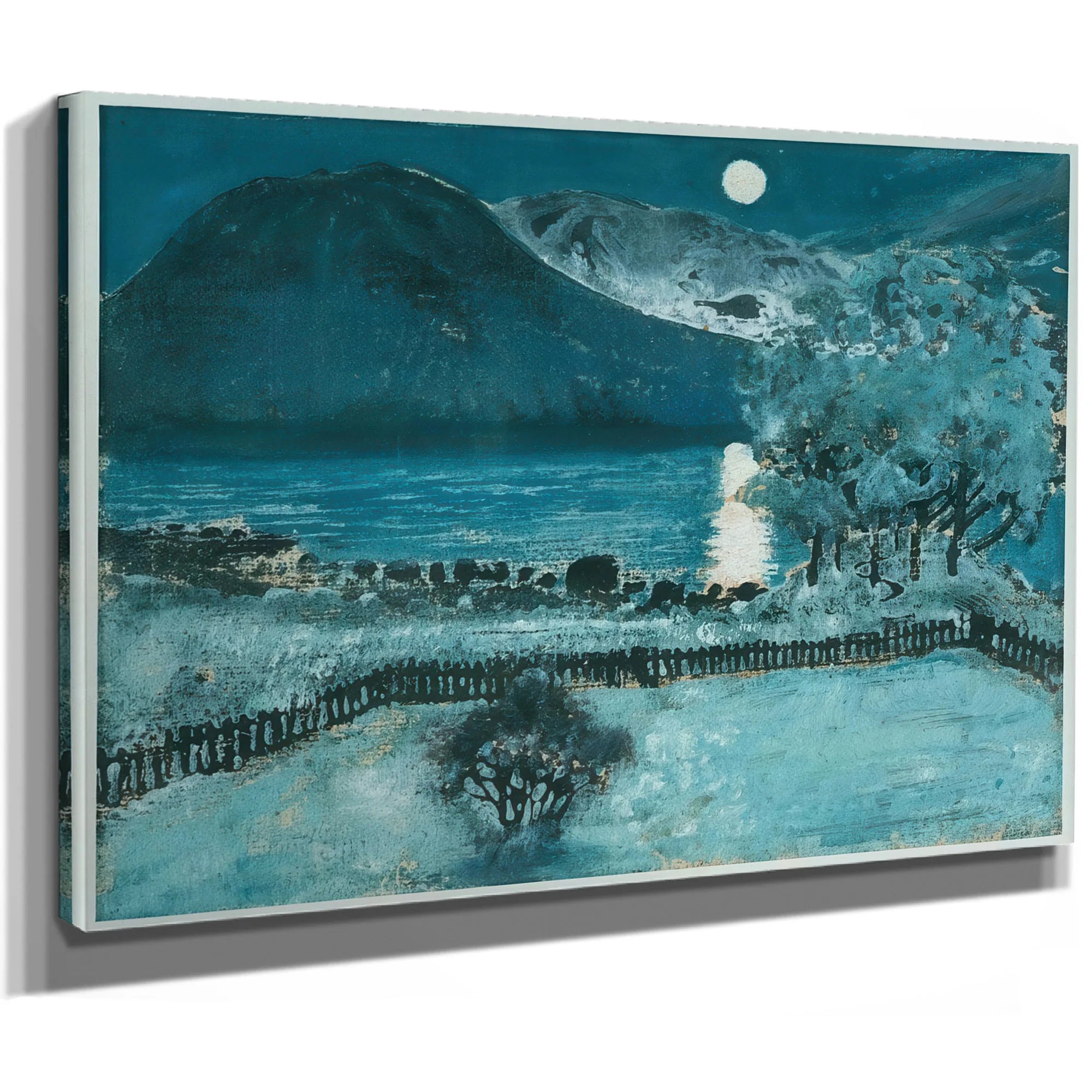 The Moon In May, Winter Night By Nicolai Astrup Fine Art Print