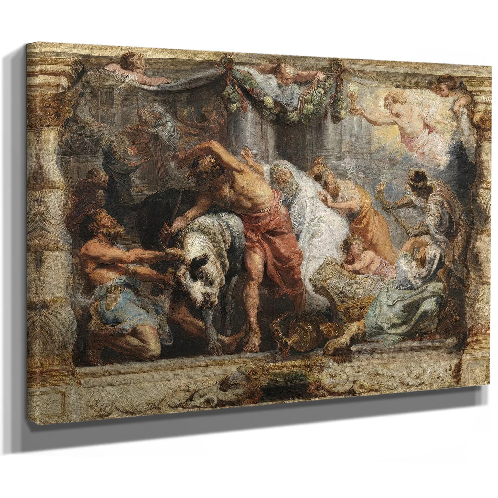 The Triumph Of The Eucharist Over Idolatry By Peter Paul Rubens Fine Art Print