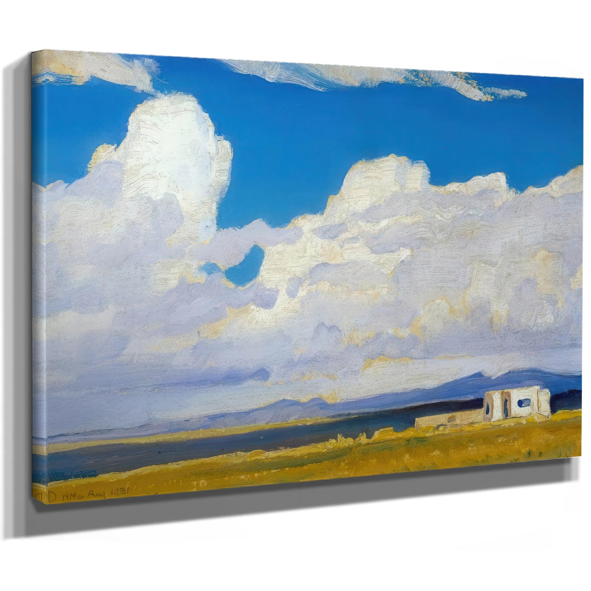 Taos New Mexico By Maynard Dixon Fine Art Print