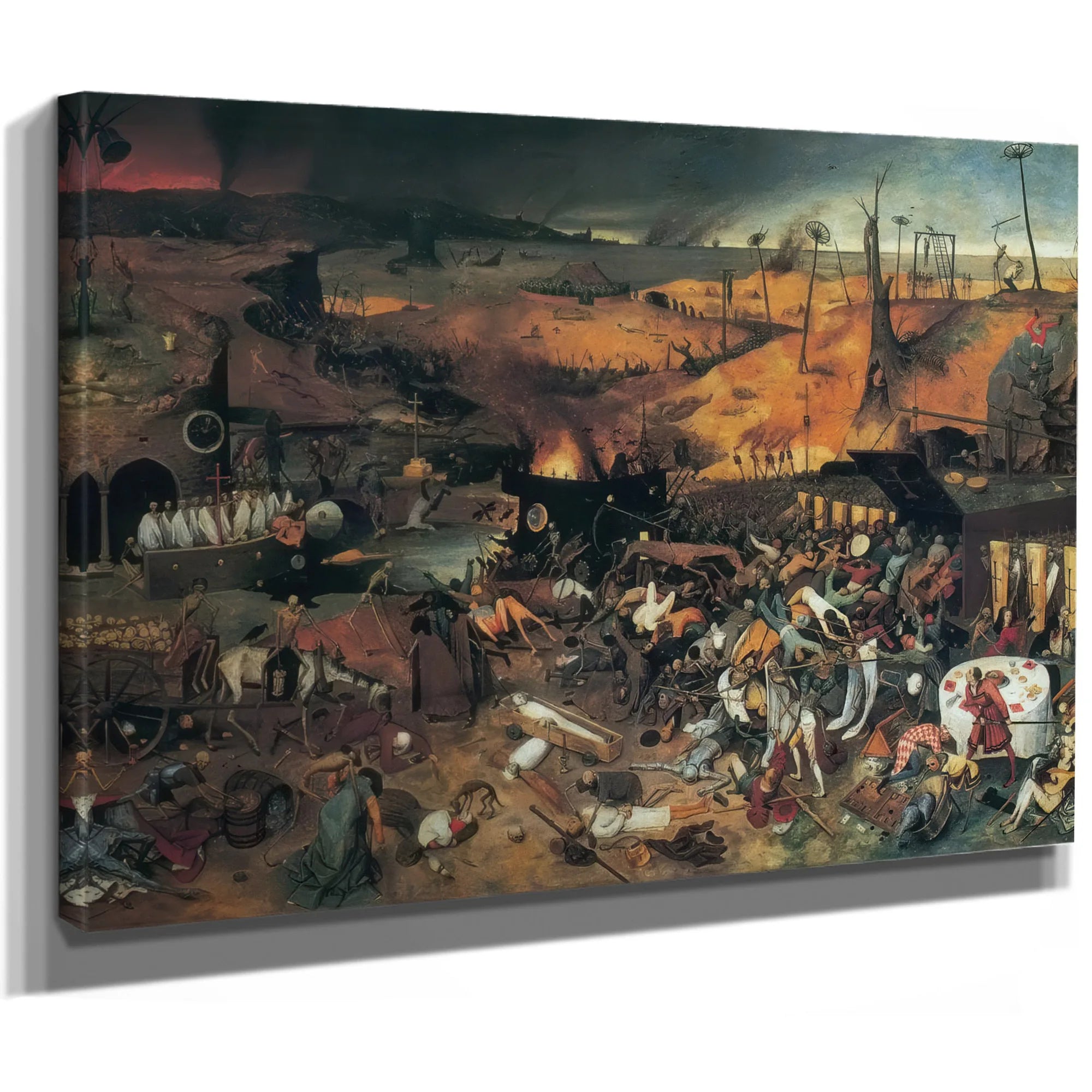 The Triumph Of Death 3 C By Pieter Bruegel Fine Art Print