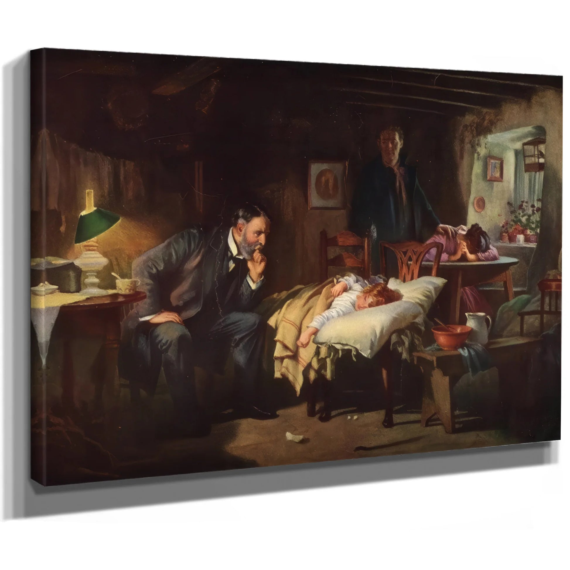 The Doctor By Luke Fildes Fine Art Print