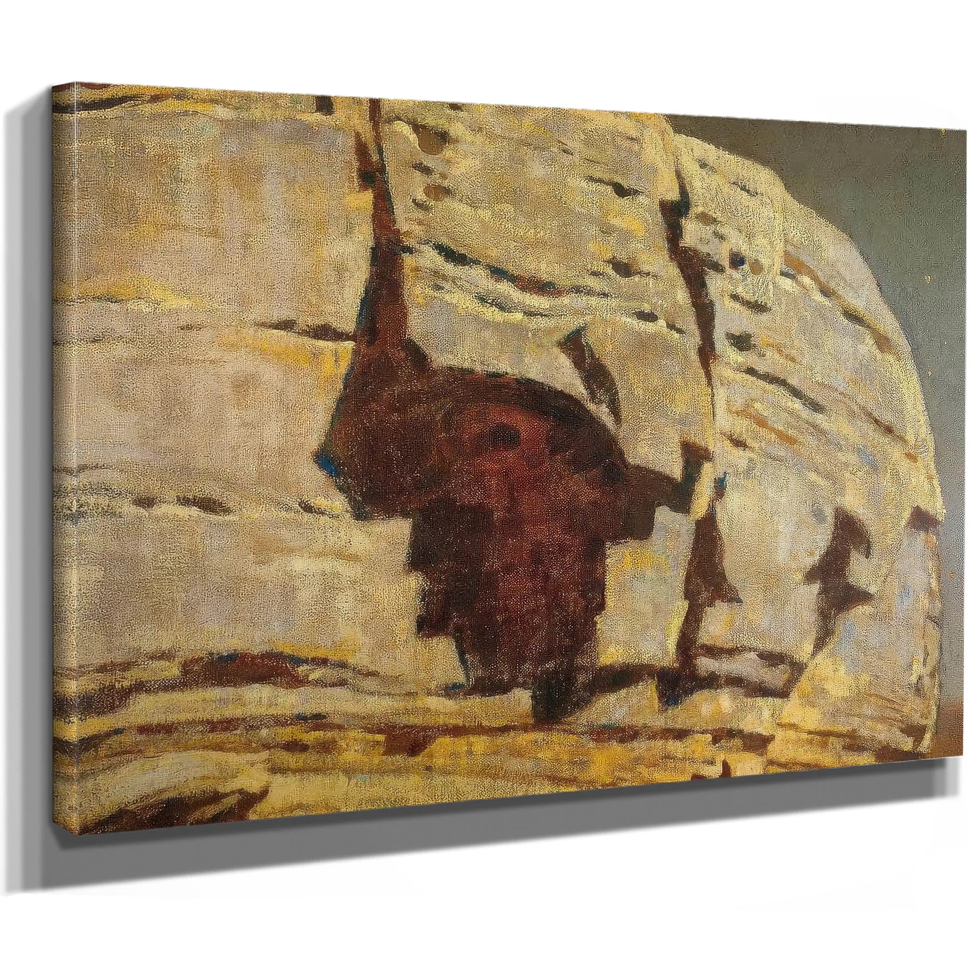 The Grim Wall By Maynard Dixon Fine Art Print