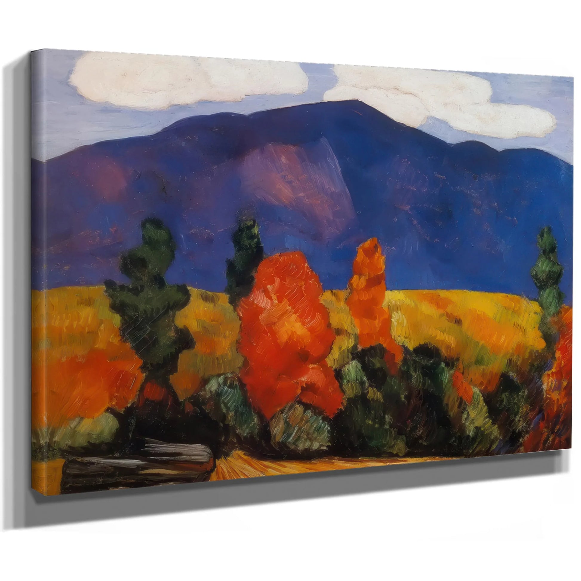 Franconia Notch By Marsden Hartley Fine Art Print