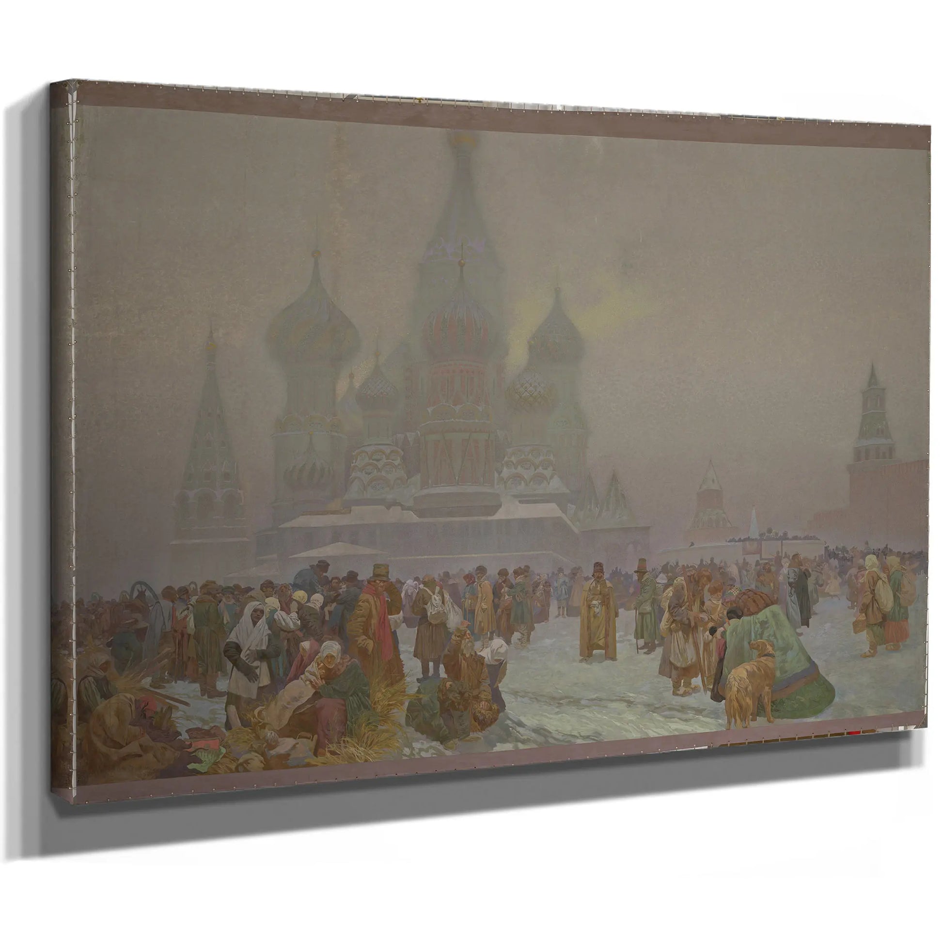 The Abolition Of Serfdom In Russia by Alphonse Mucha