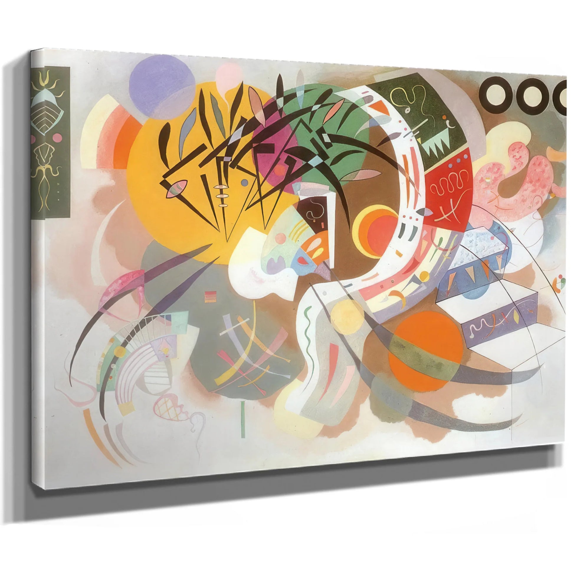Dominant Curve By Wassily Kandinsky Fine Art Print