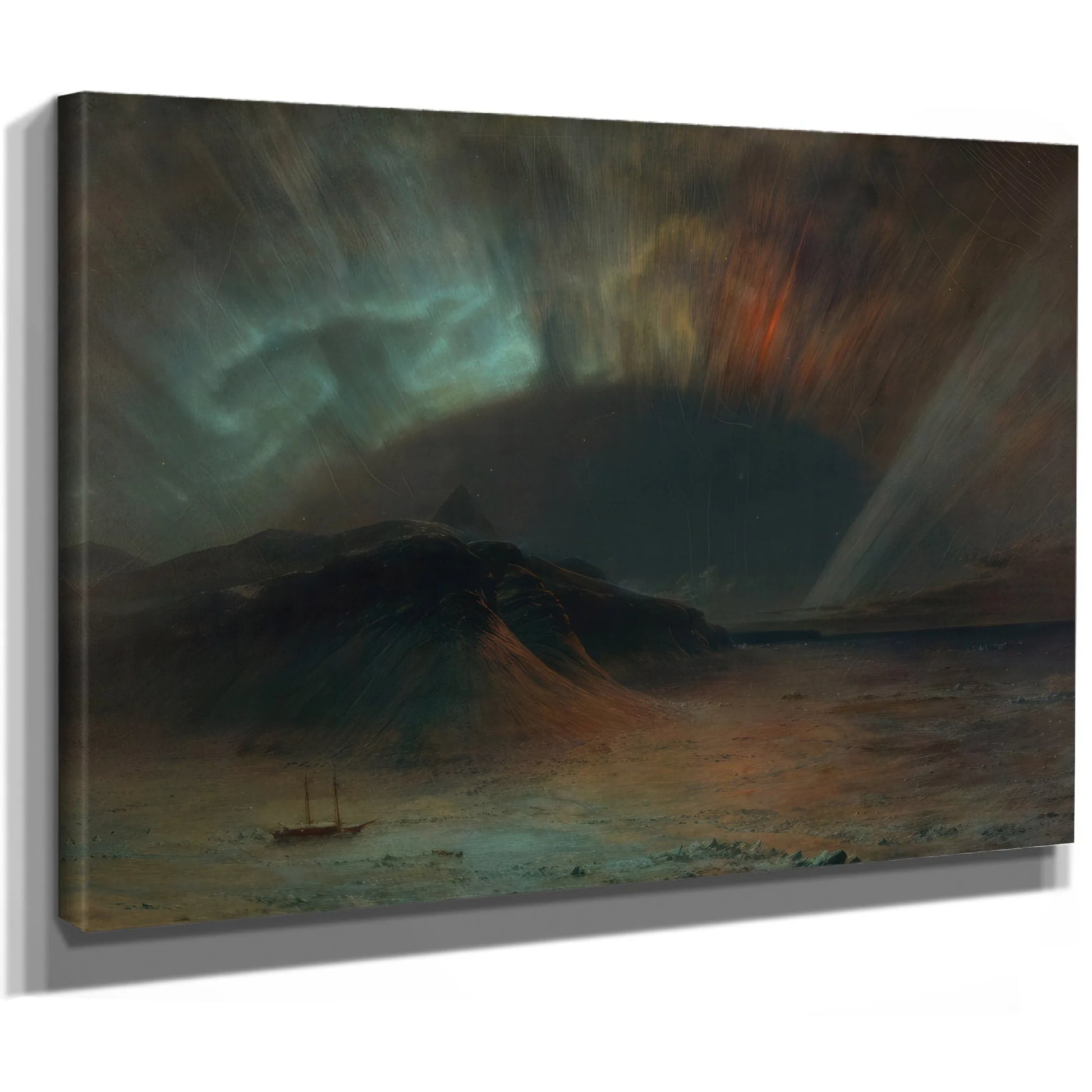 Aurora Borealis 1865 By Frederic Edwin Church Fine Art Print
